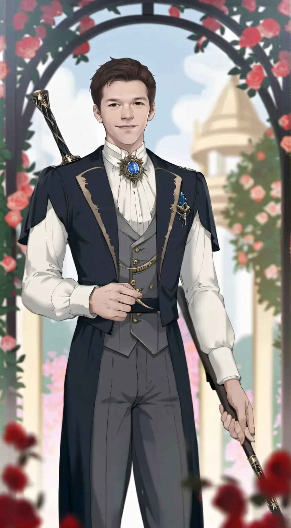ai character: prince james background