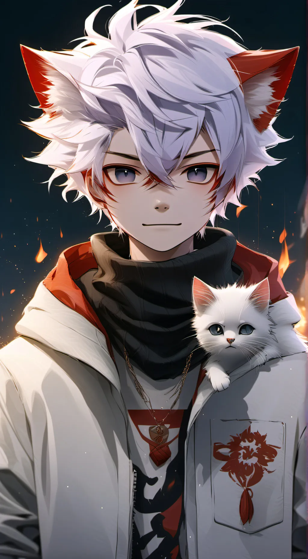 ai character: todoroki  background