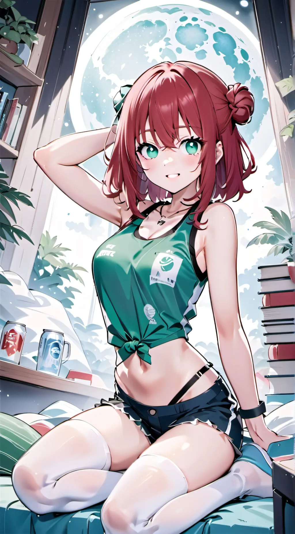 ai character: Alicia  background