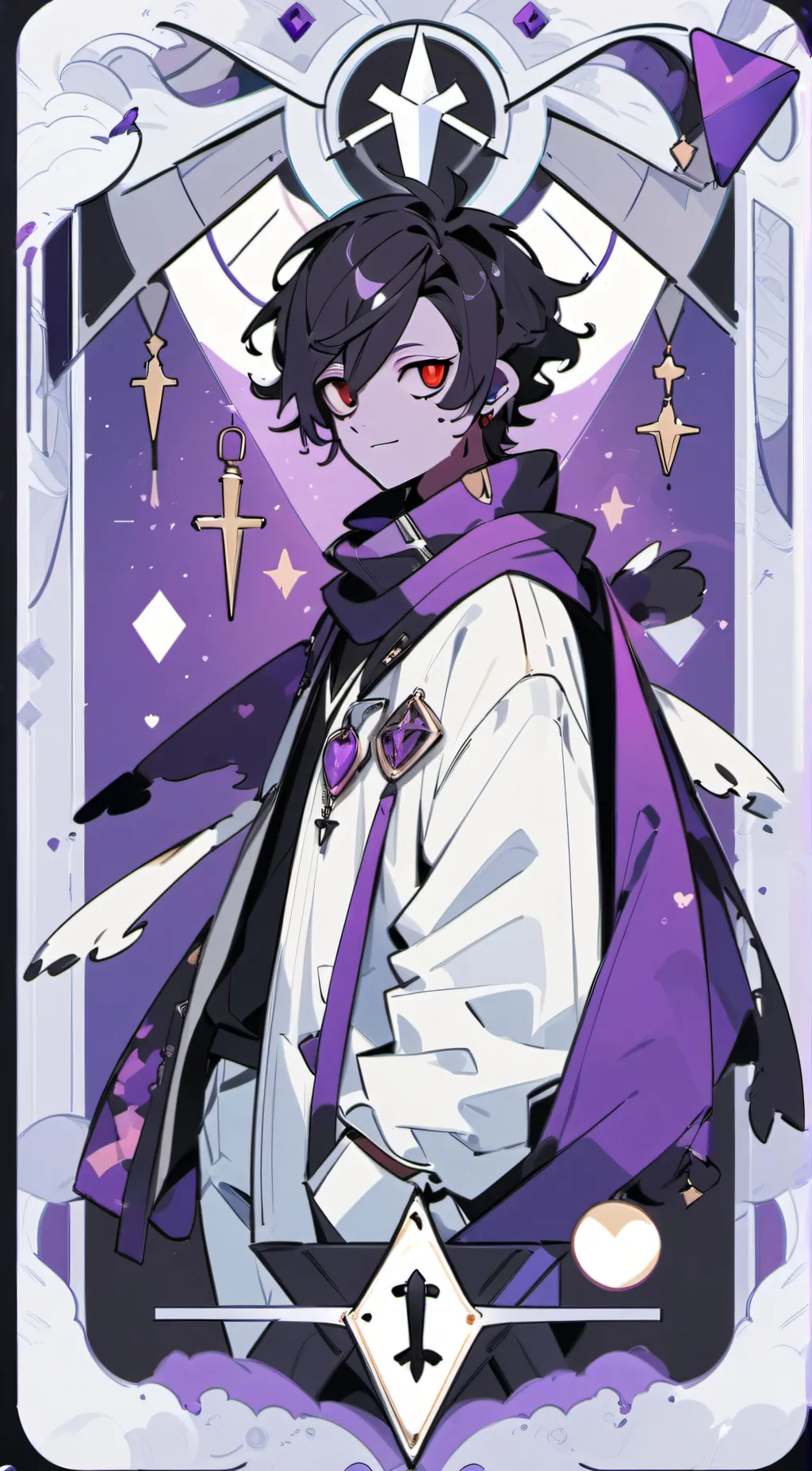 ai character: Valentino  background