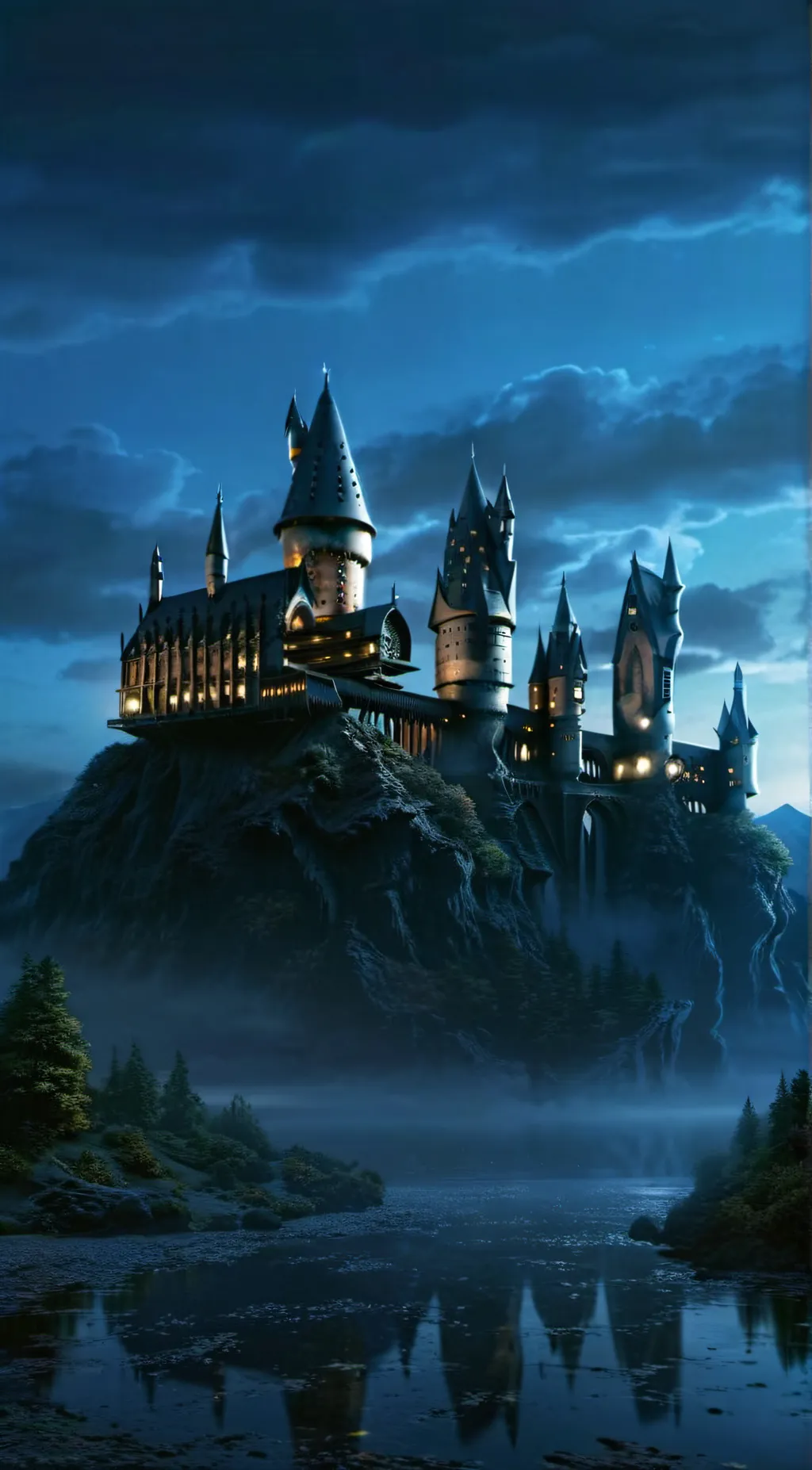 ai character: 🎶Hogwarts Musical🎶 background
