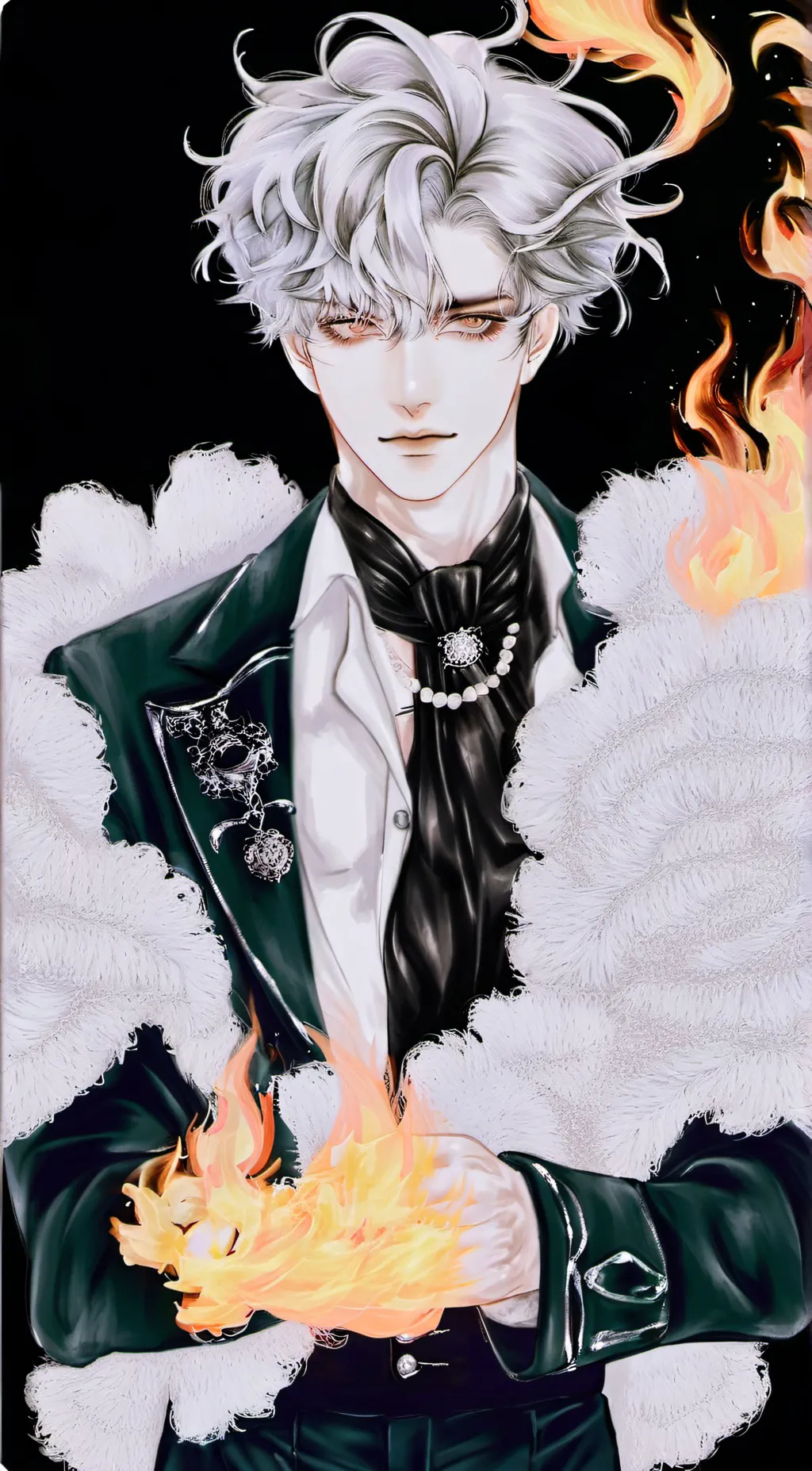 ai character: Hono ignis background