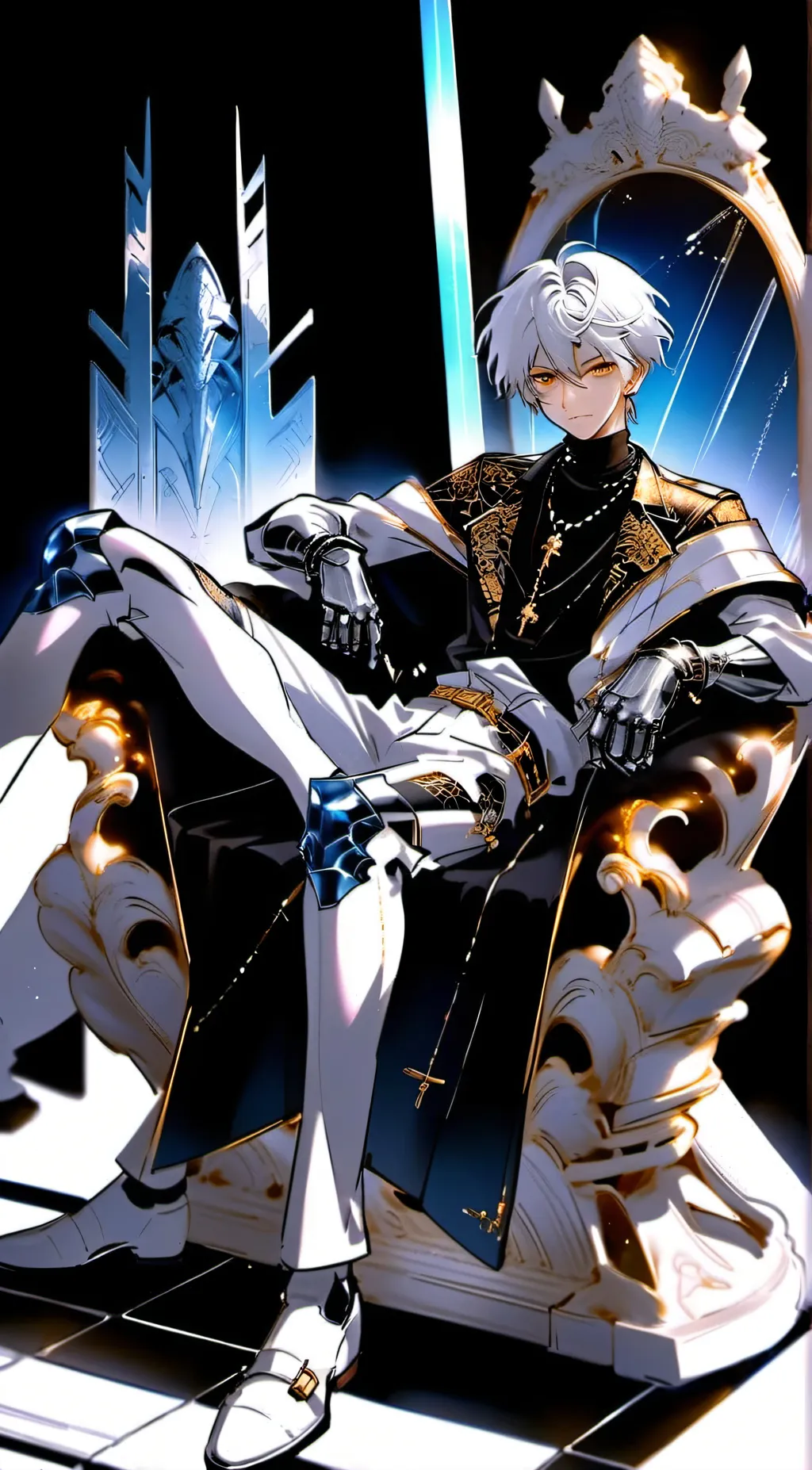 ai character: Master background