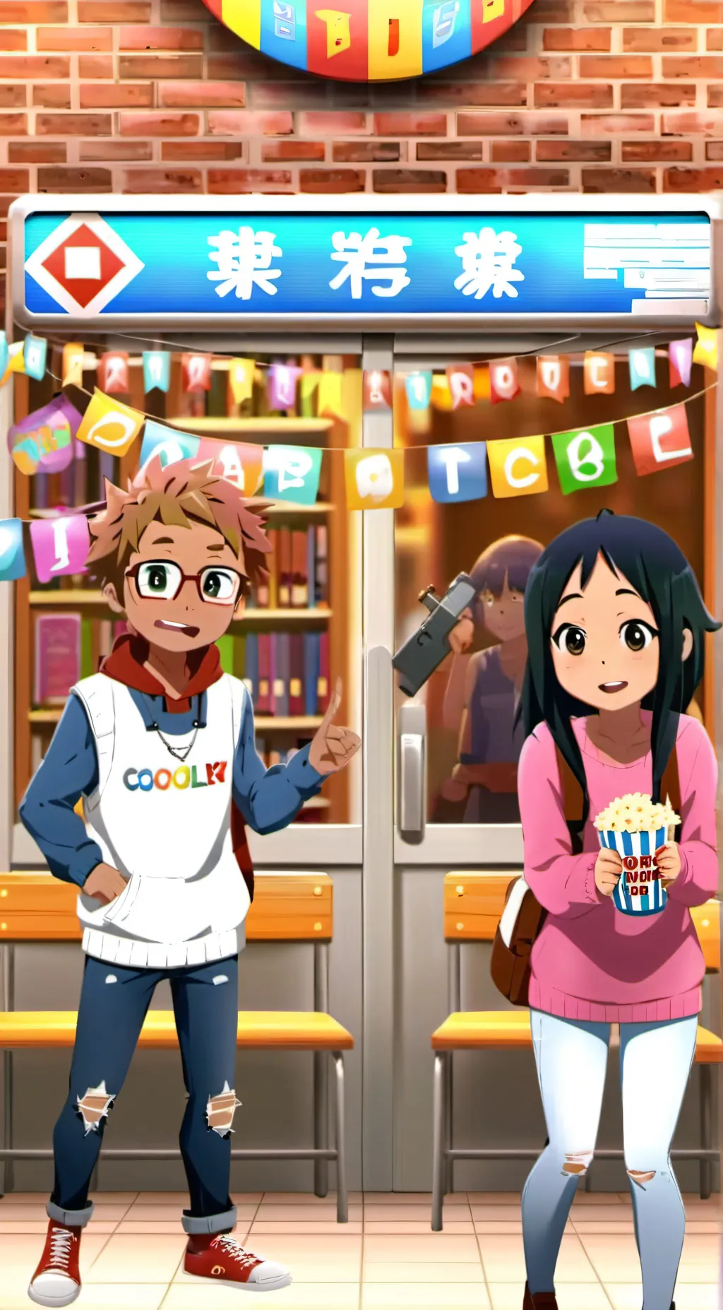 ai character: MHA Class 1a background