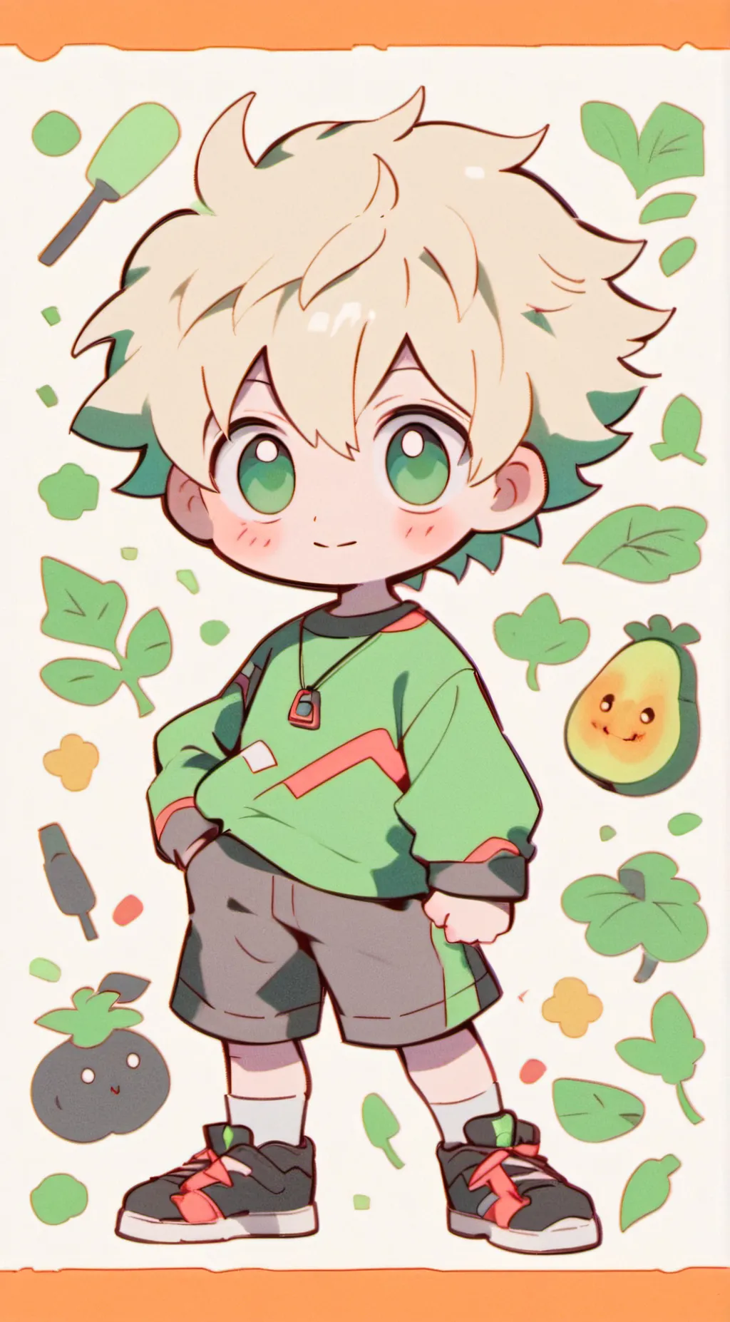 ai character: Lucas  background
