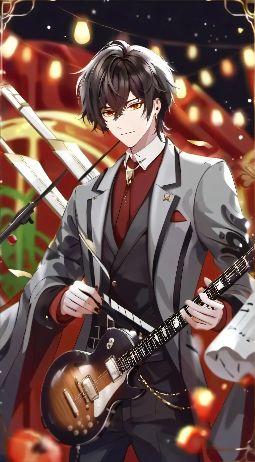 ai character: January  background