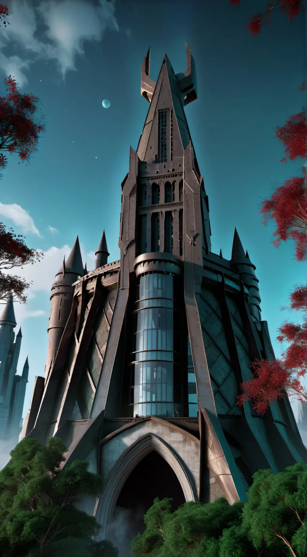 ai character: Avengers x HP background