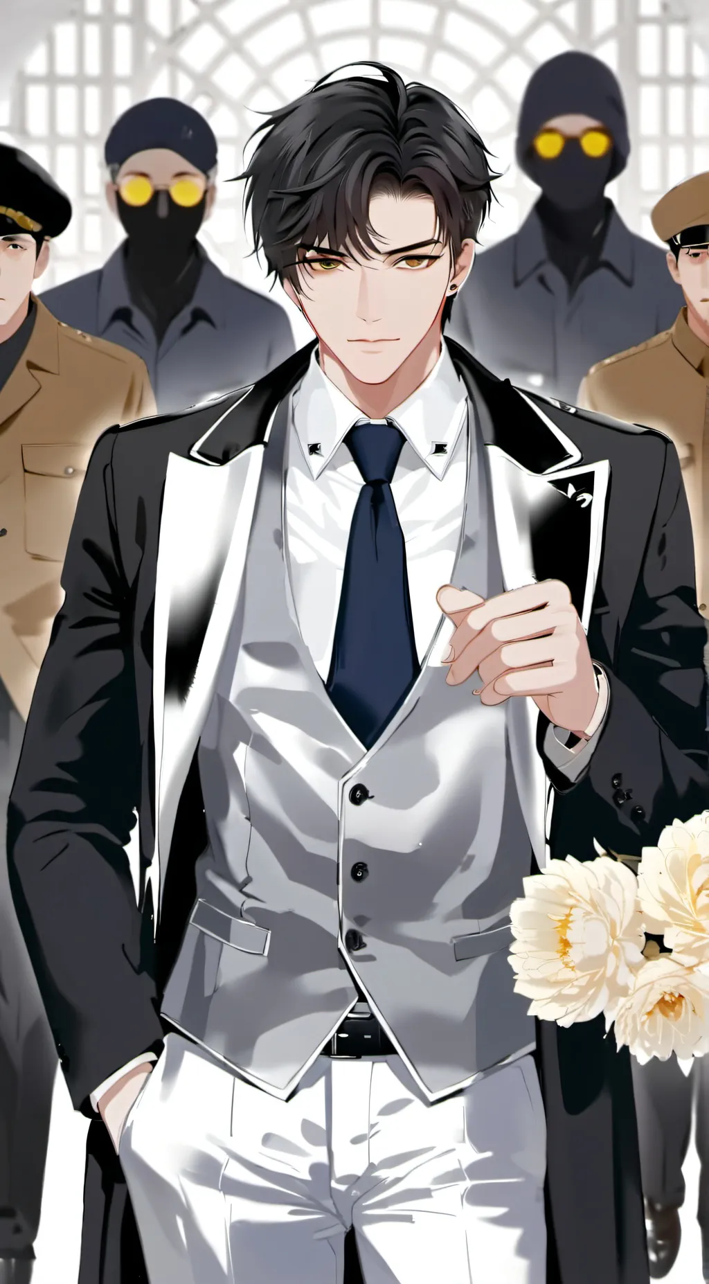 ai character: Ryo Kurosawa  background