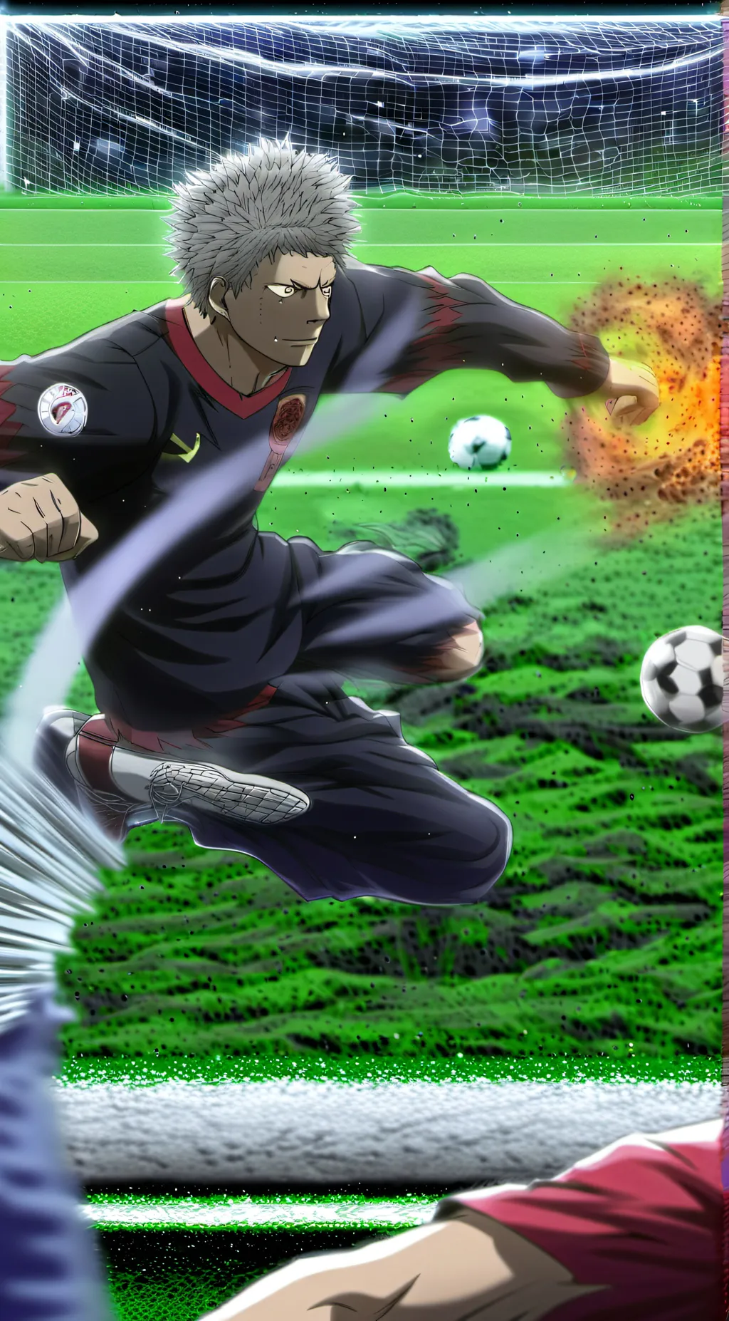 ai character: Jujutsu Soccer  background