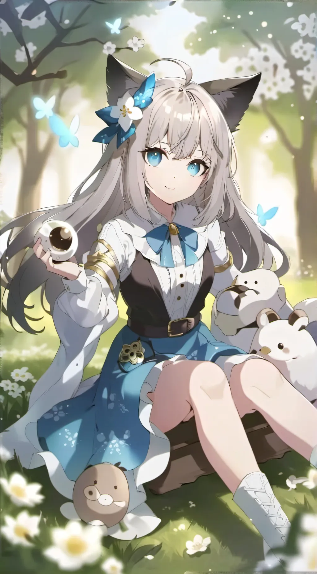 ai character: Lily background