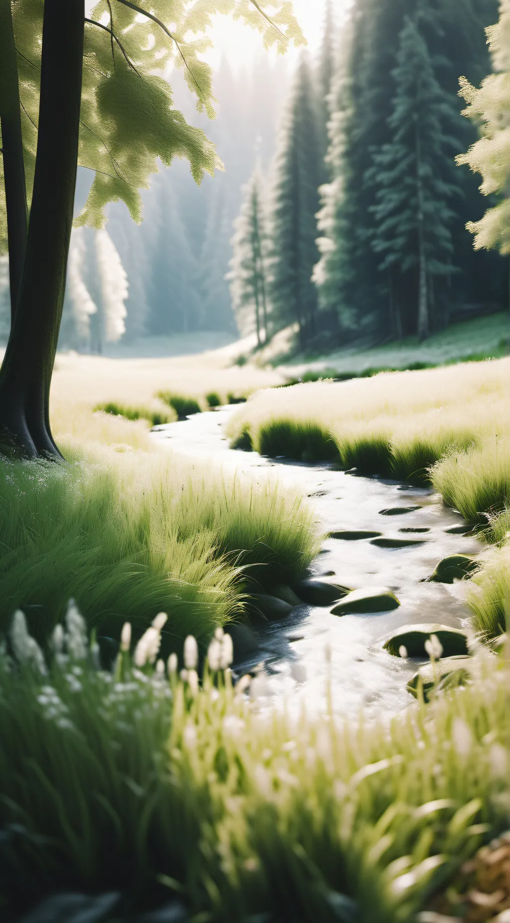 ai character: GO TOUCH GRASS  background