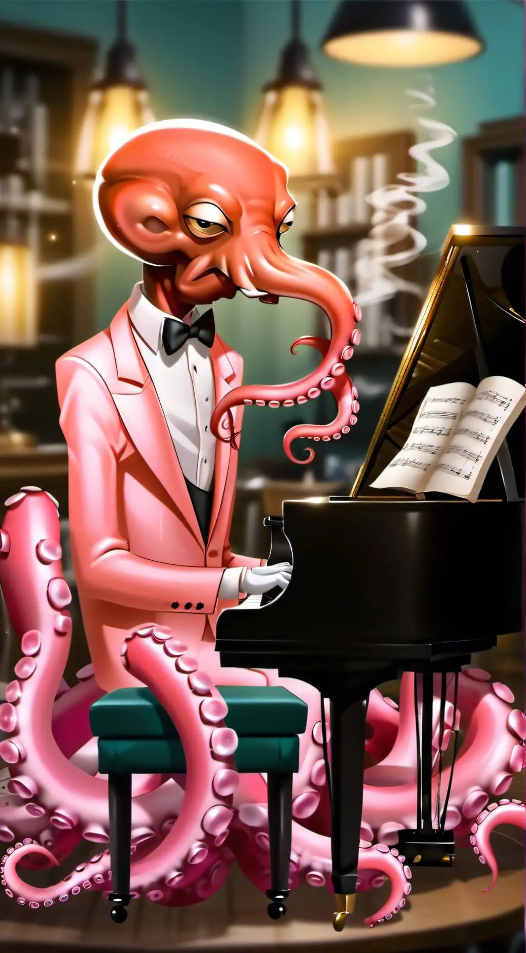 ai character: Otto background