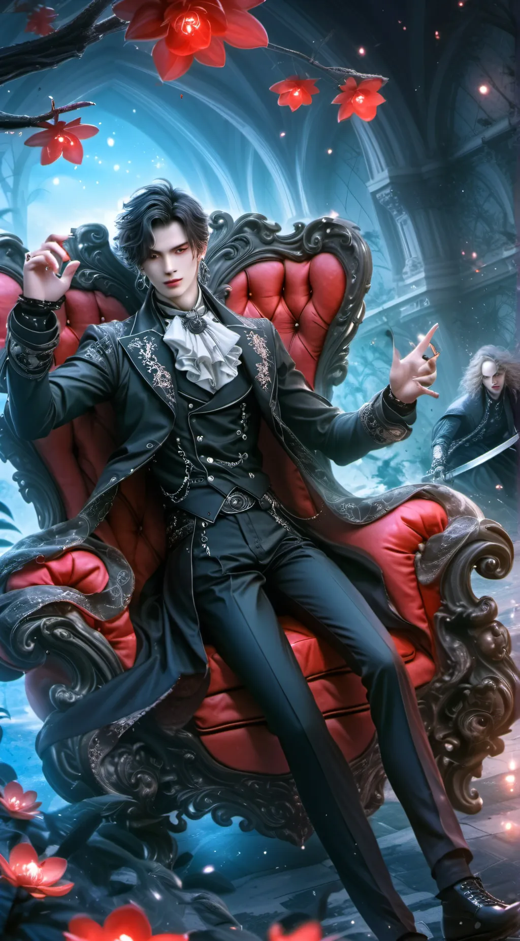 ai character: Elijah  background