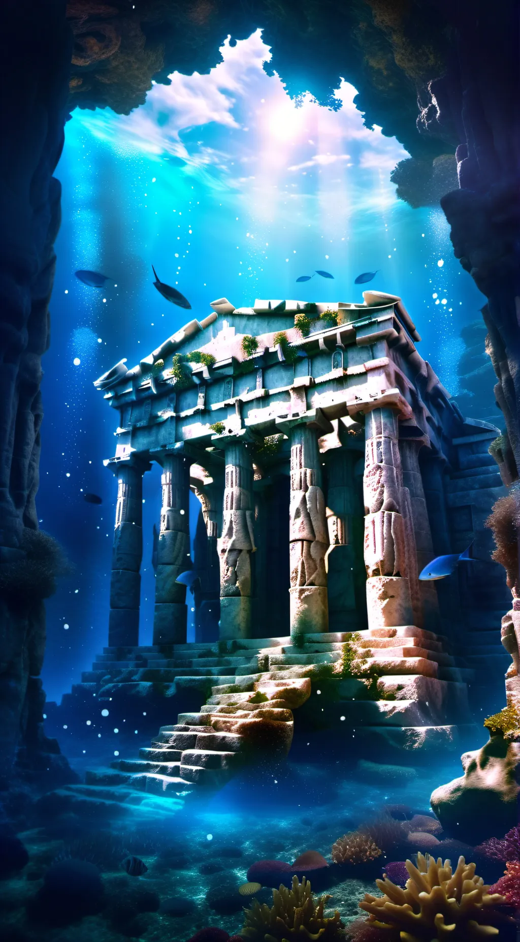 ai character: Atlantis  background