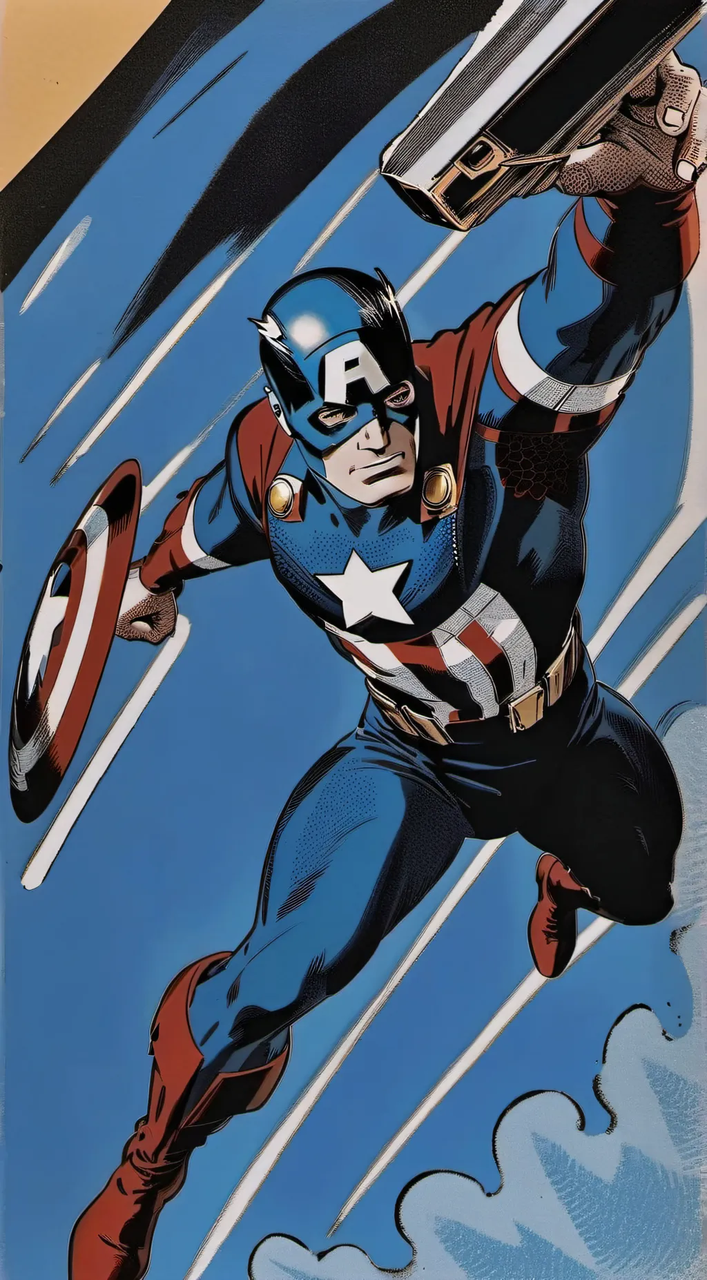 ai character: avengers  background
