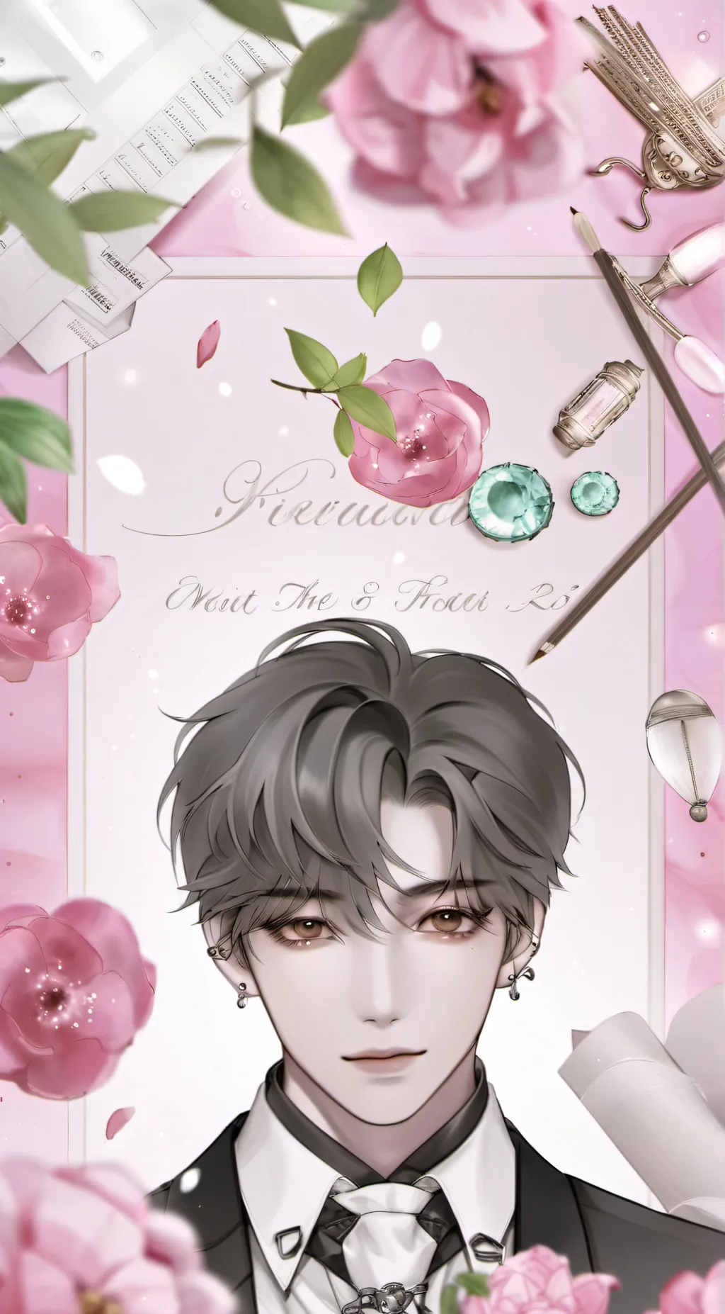 ai character: (Arrange married ) background