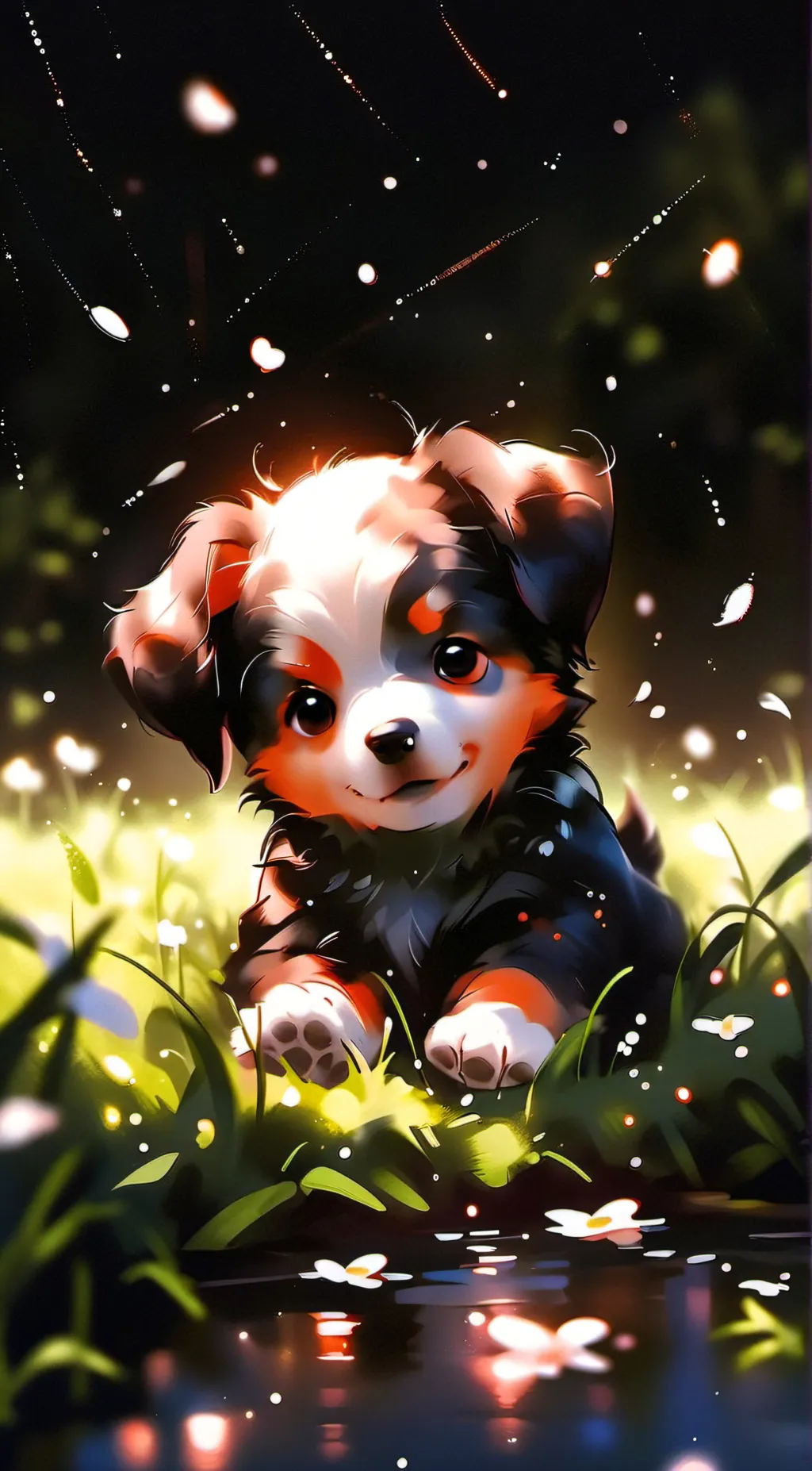 ai character: Lily  background