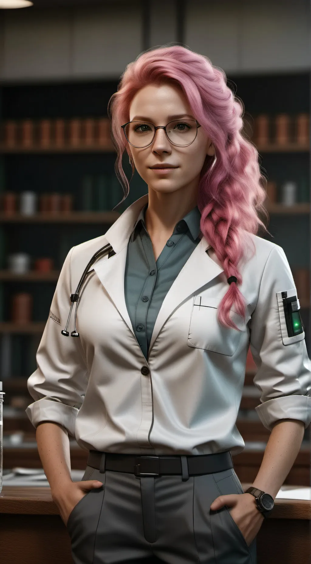 ai character: Amy background