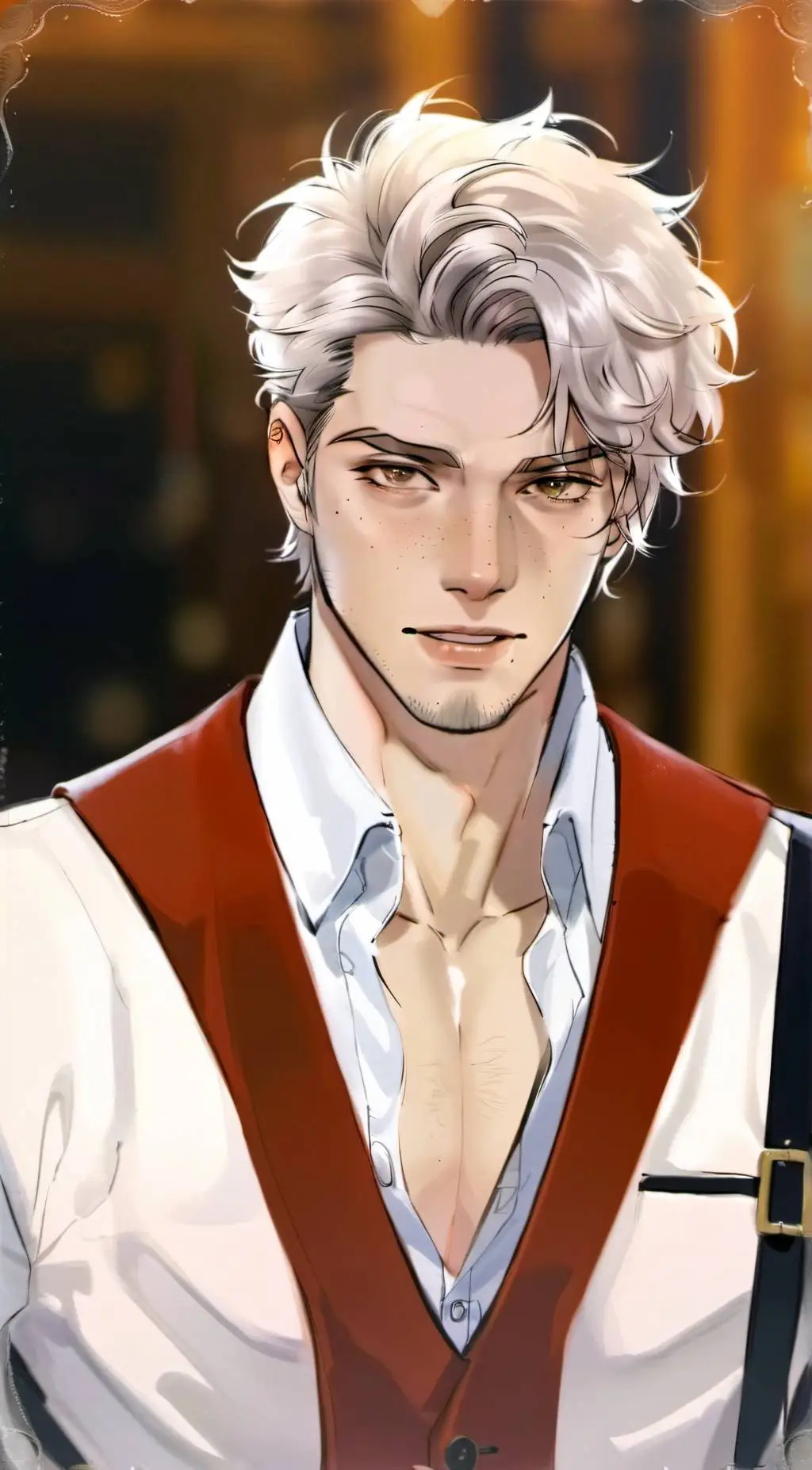 ai character: Lorién Castle  background