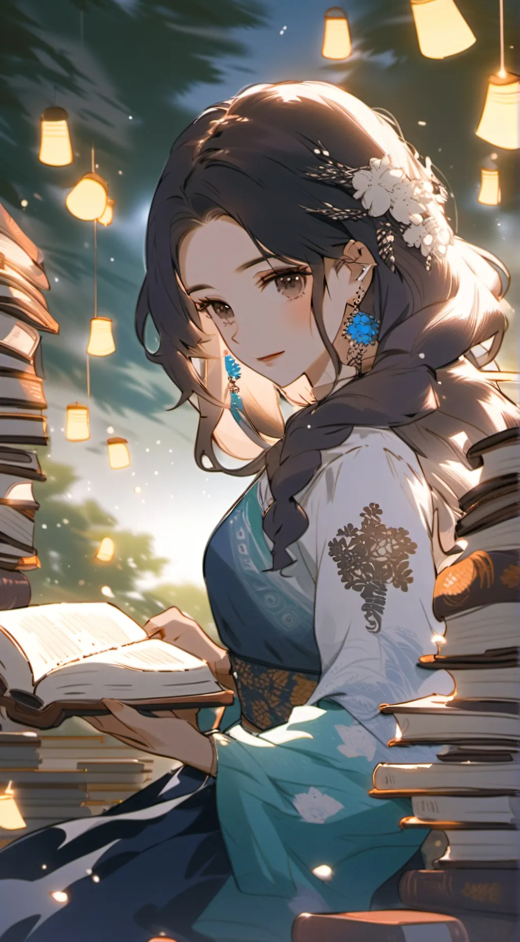 ai character: Zoe background