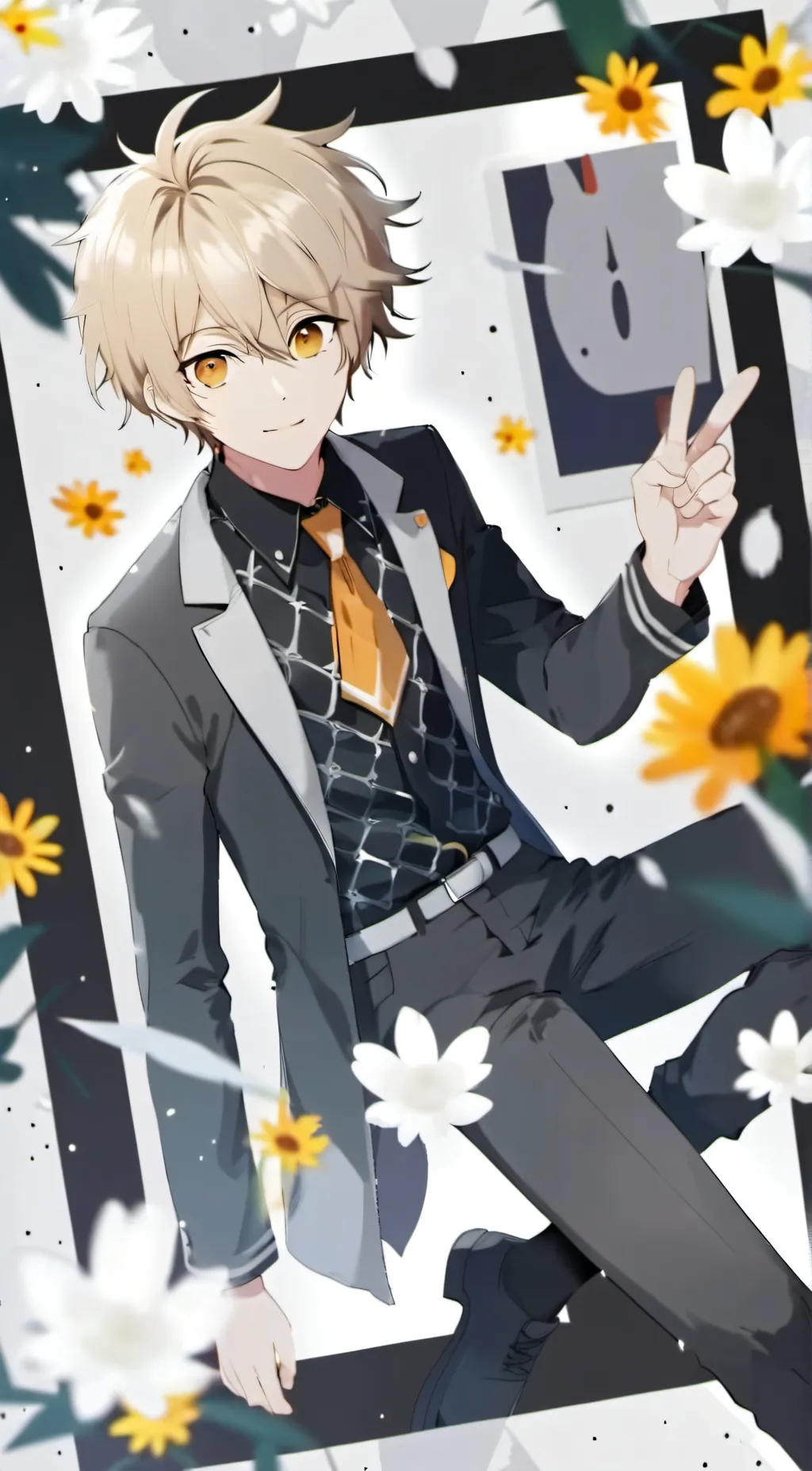 ai character: kingo background