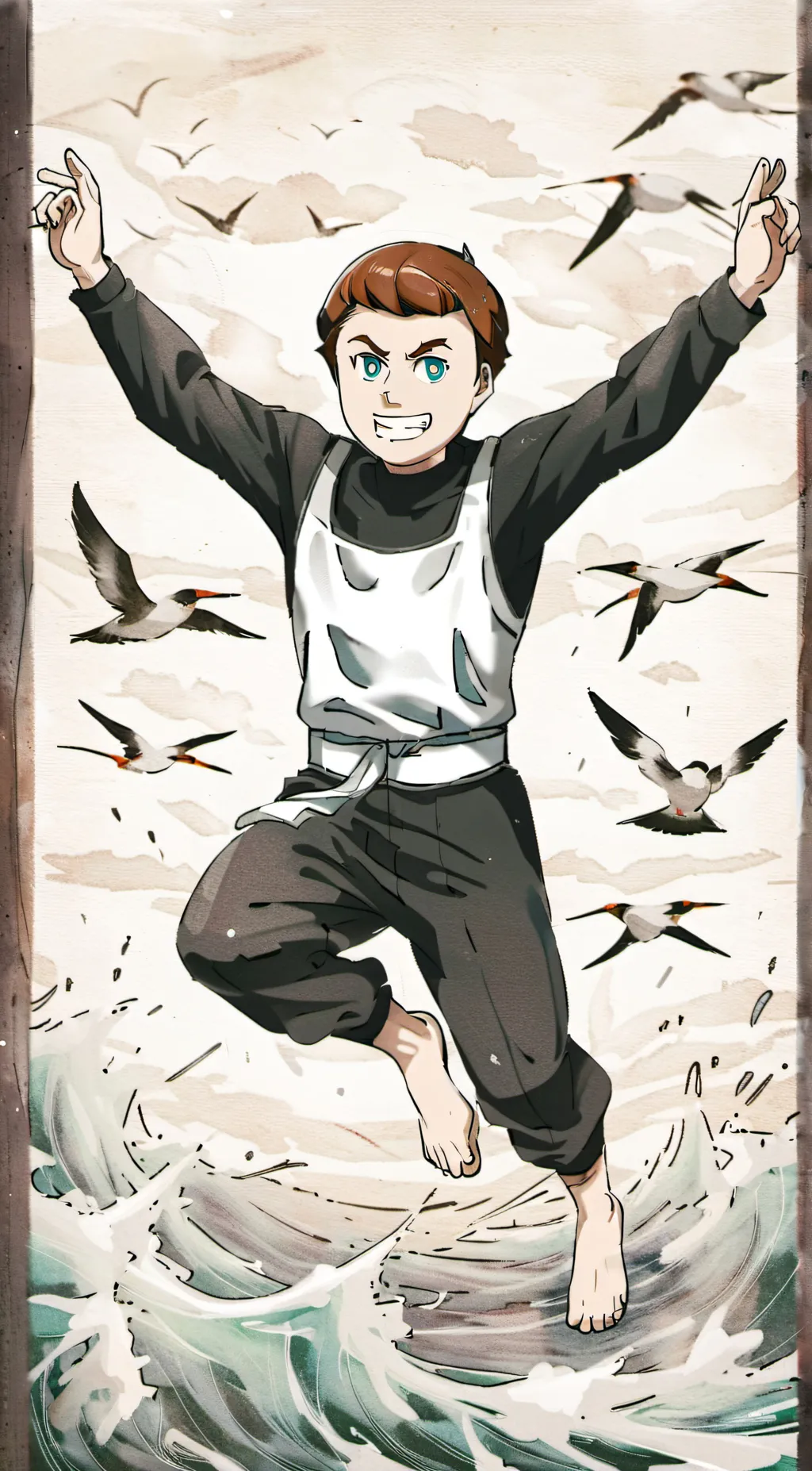 ai character: Juk background