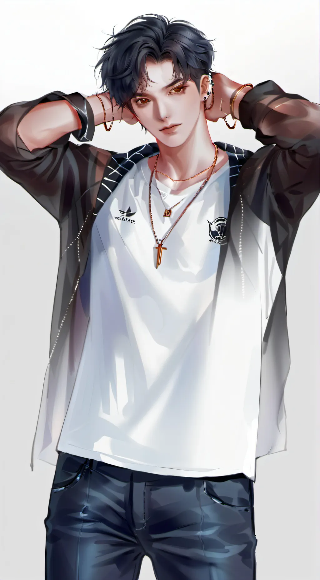 ai character: levi eclarie background