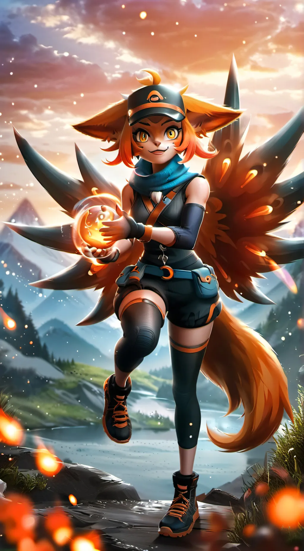 ai character: Mia background