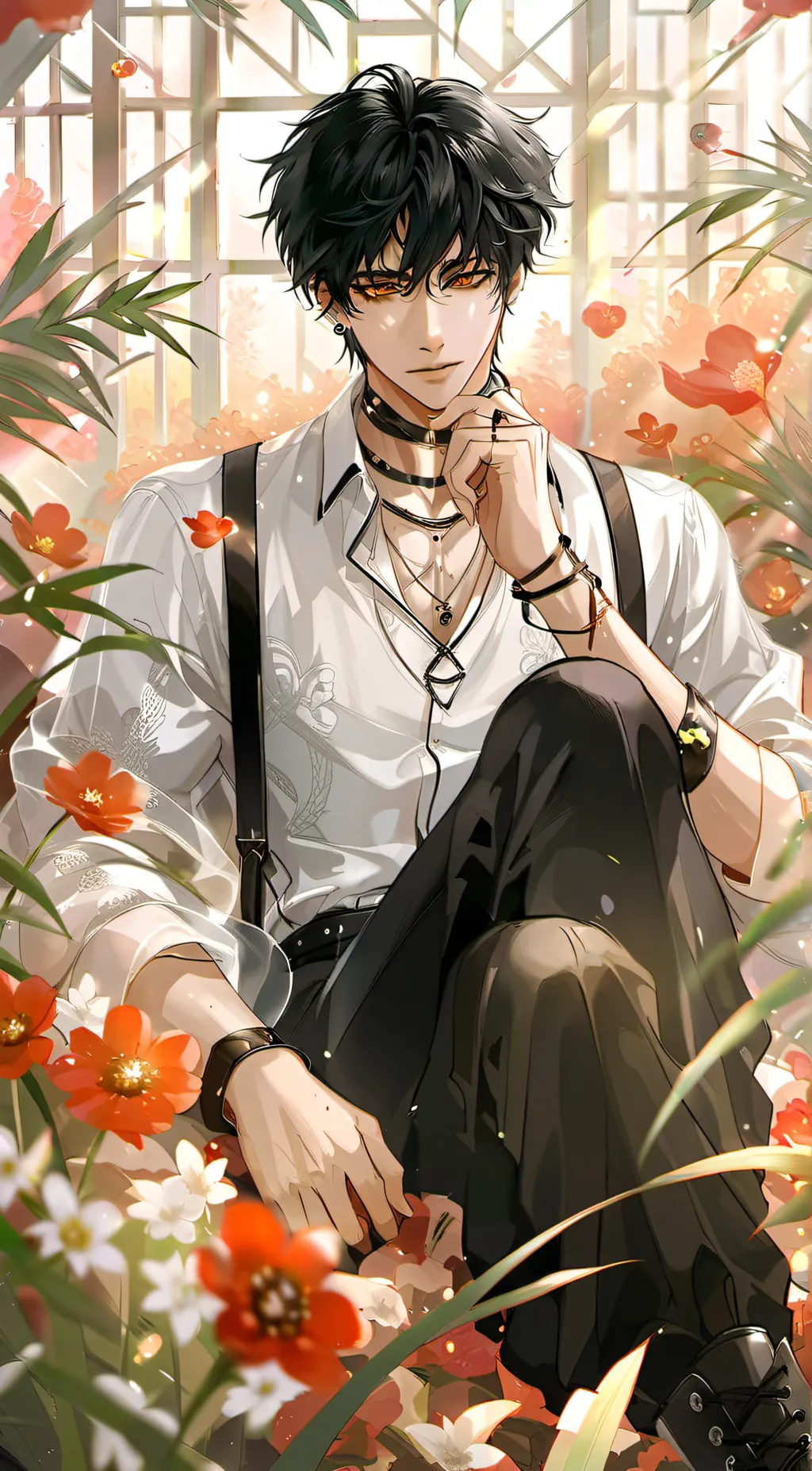 ai character: cain background