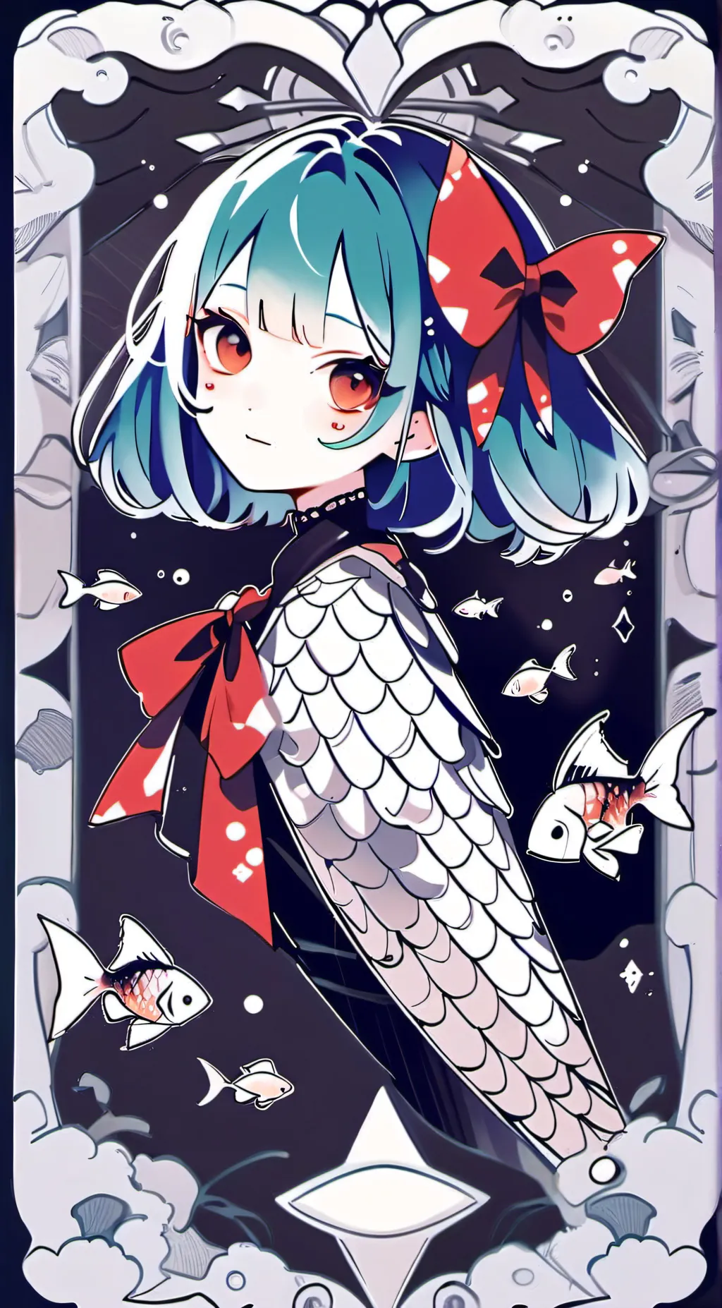 ai character: Kumuki komo background
