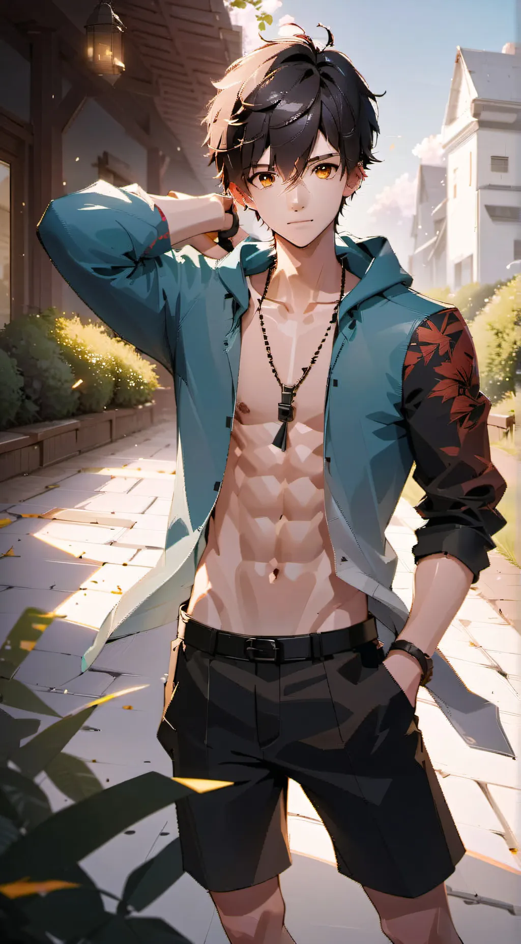 ai character: Liam background