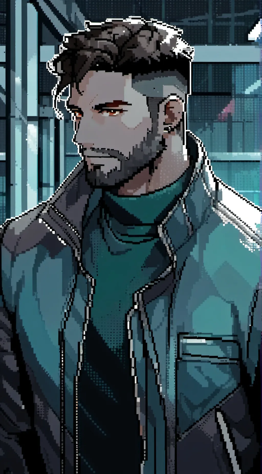 ai character: chris background