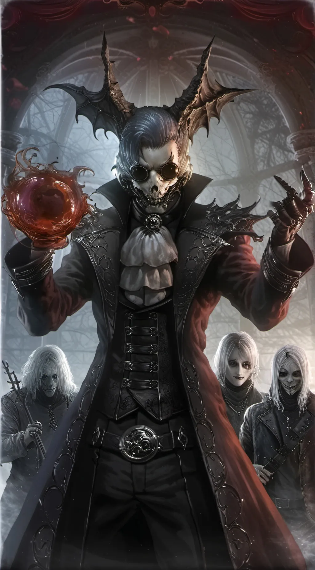 ai character: Sodo ghoul  background