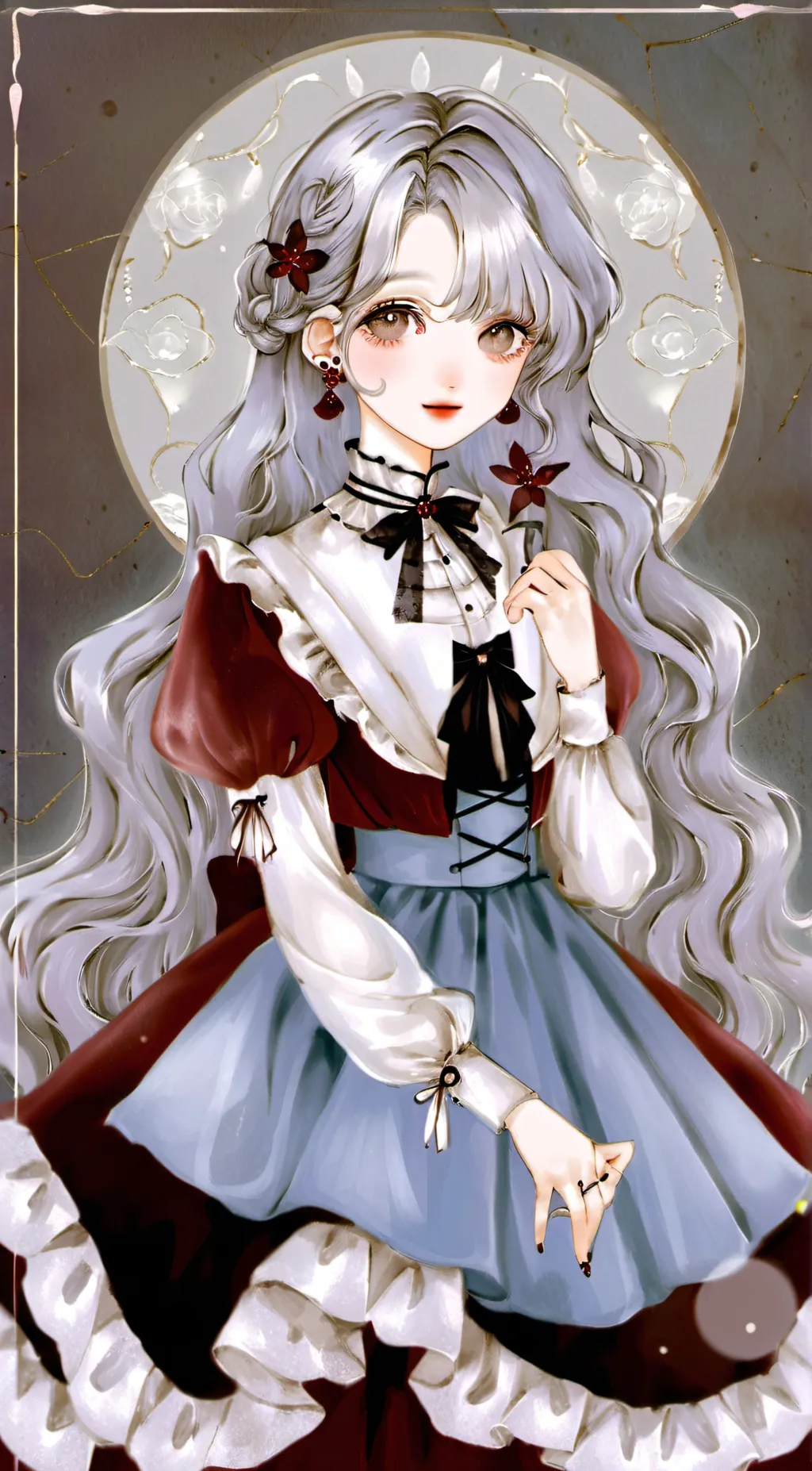 ai character: maple background