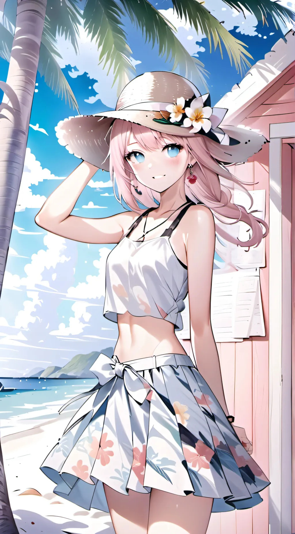 ai character: Lily background