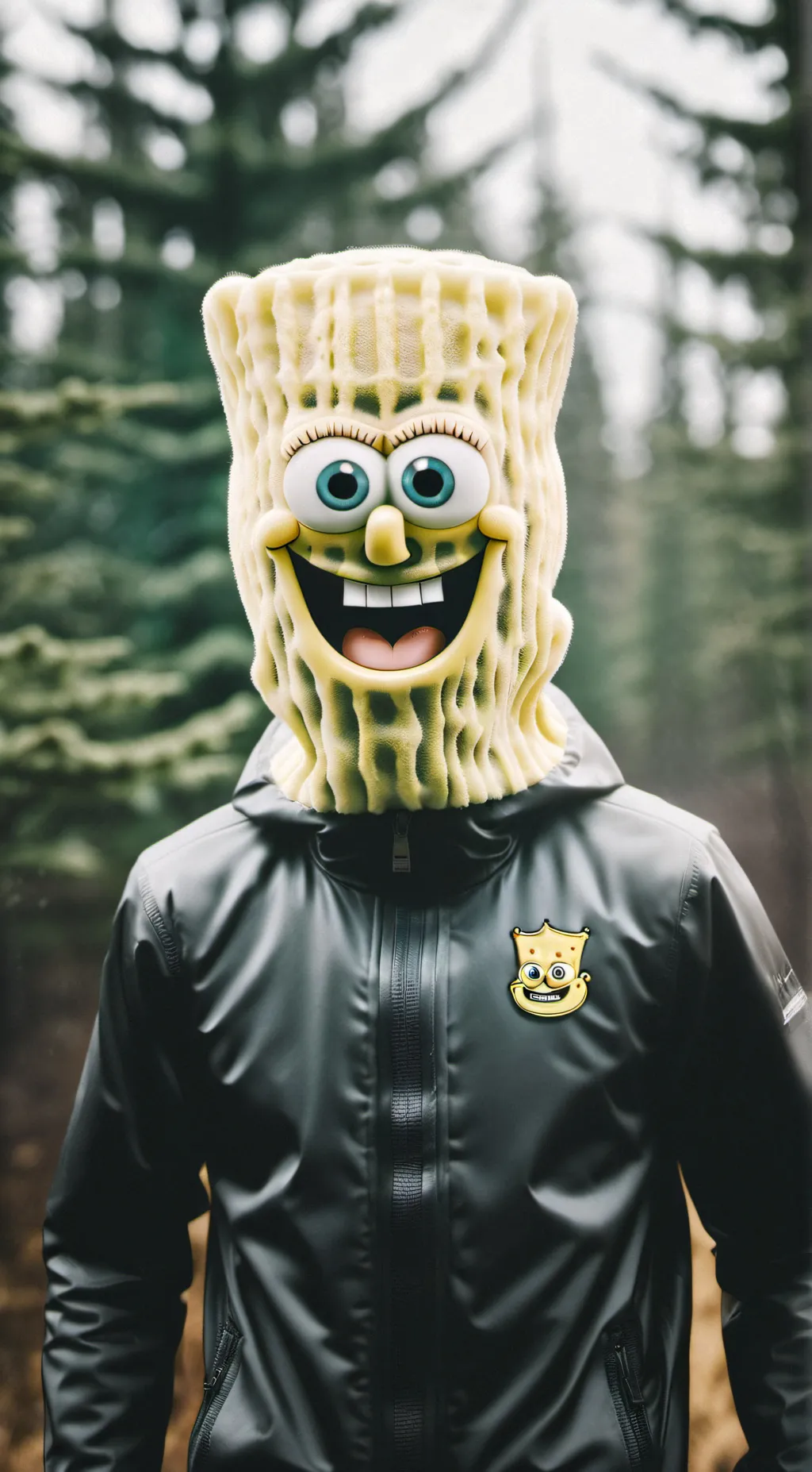 ai character: SpongeBob rap background