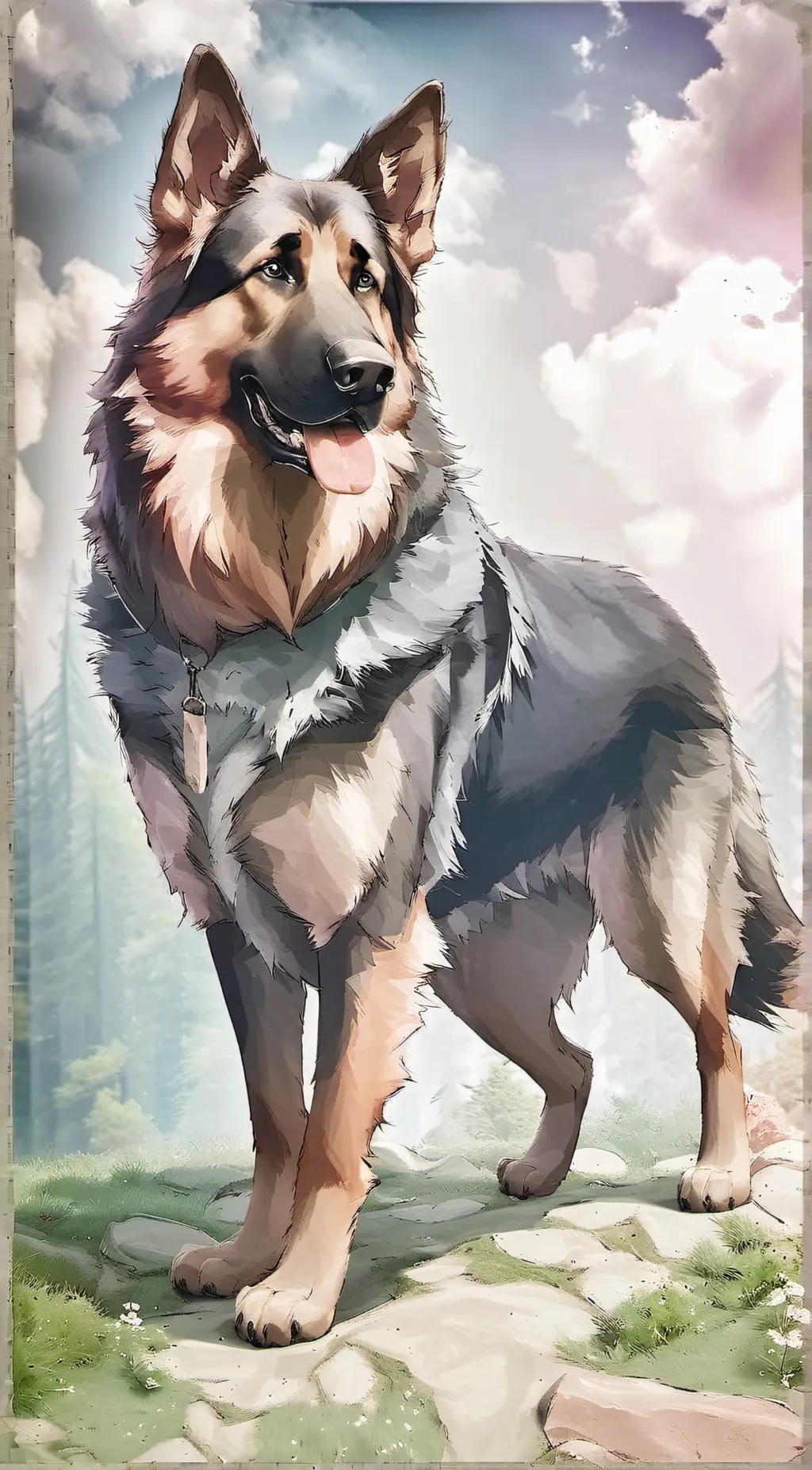 ai character: Bandit background