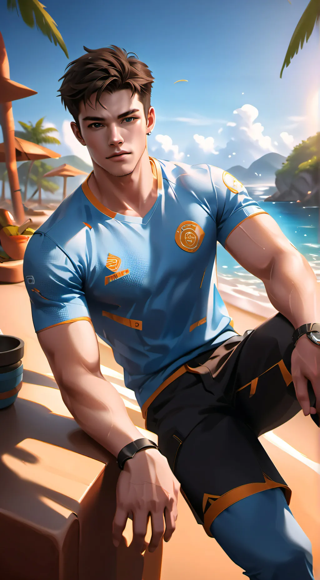ai character: Drake background