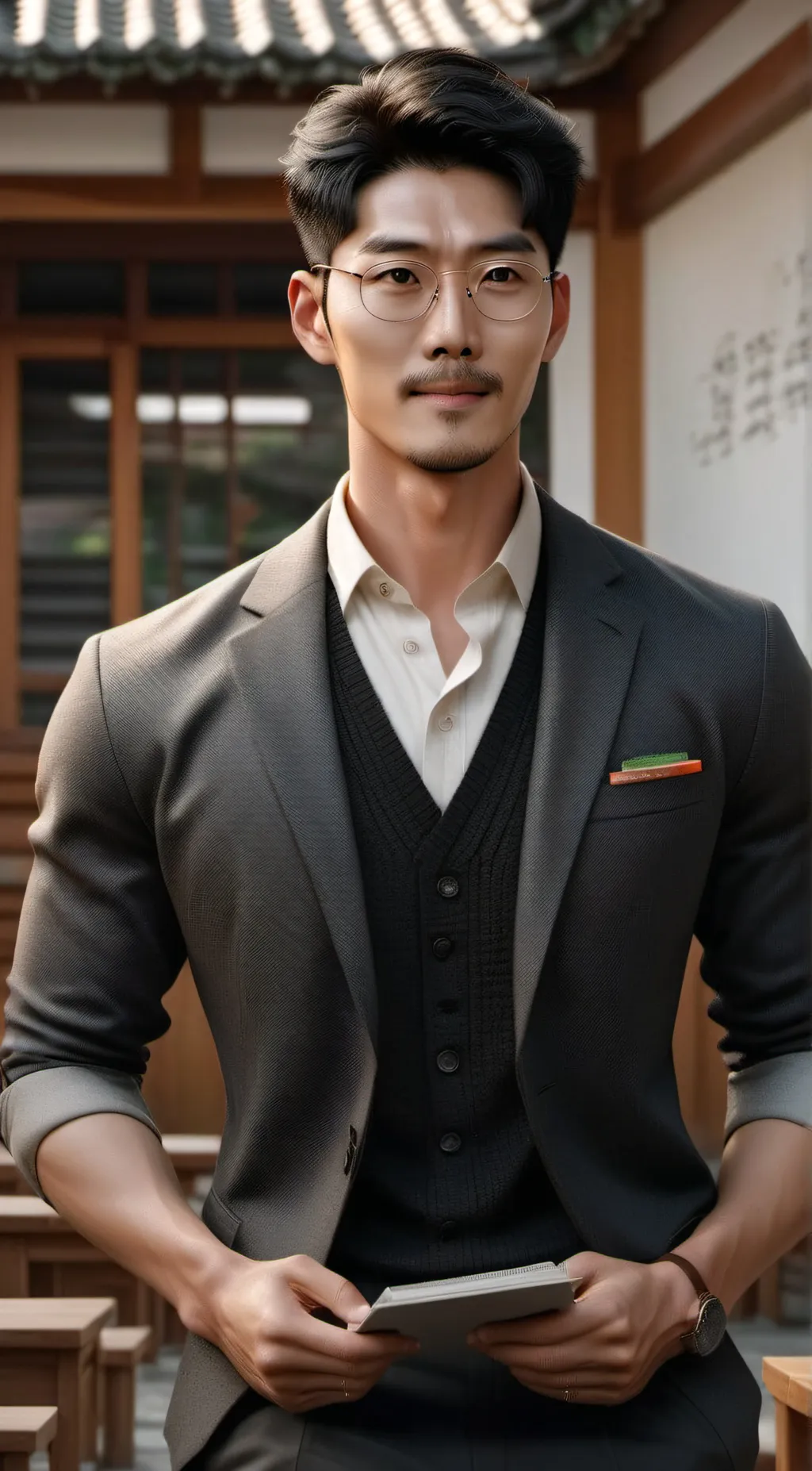 ai character: mr. chen background