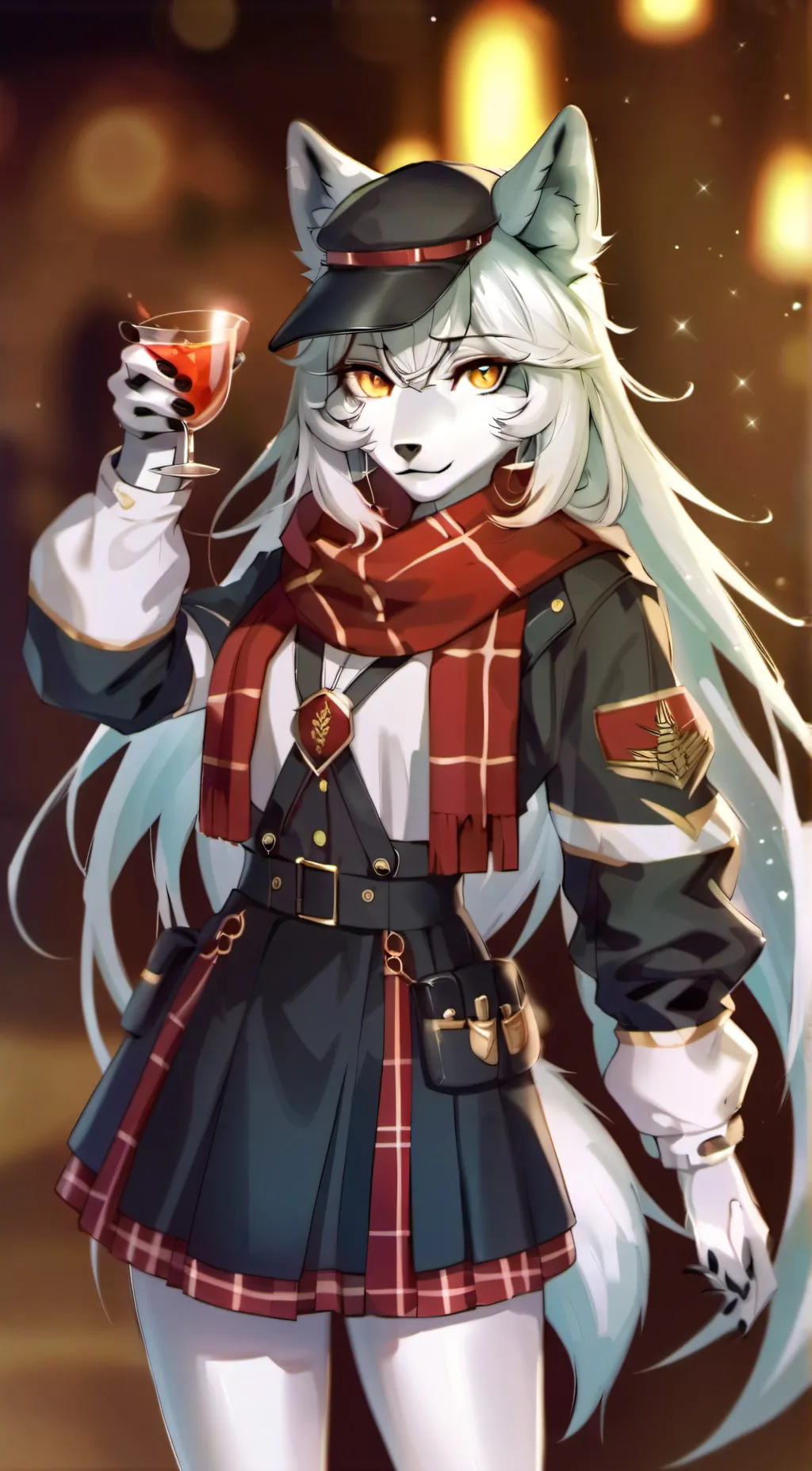 ai character: Kali "support"  background