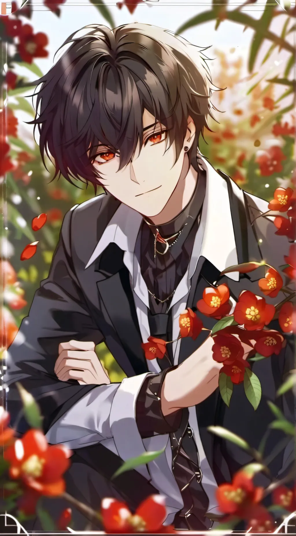 ai character: Tsubaki Yamaha  background