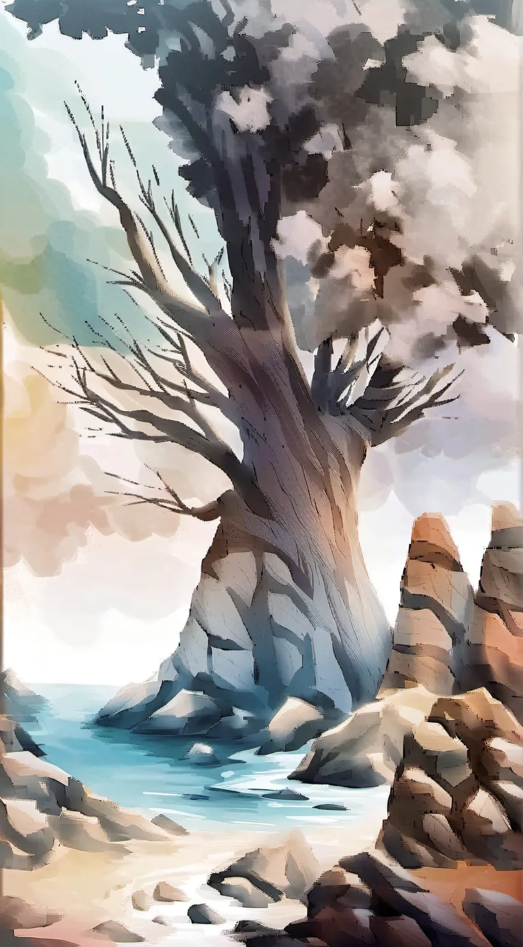 ai character: Sick husk background