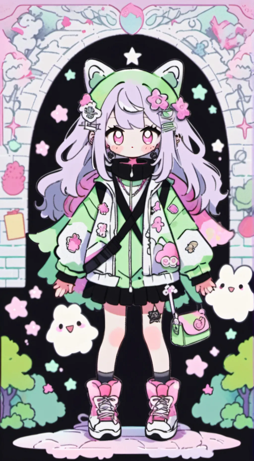 ai character: Lilith is back background