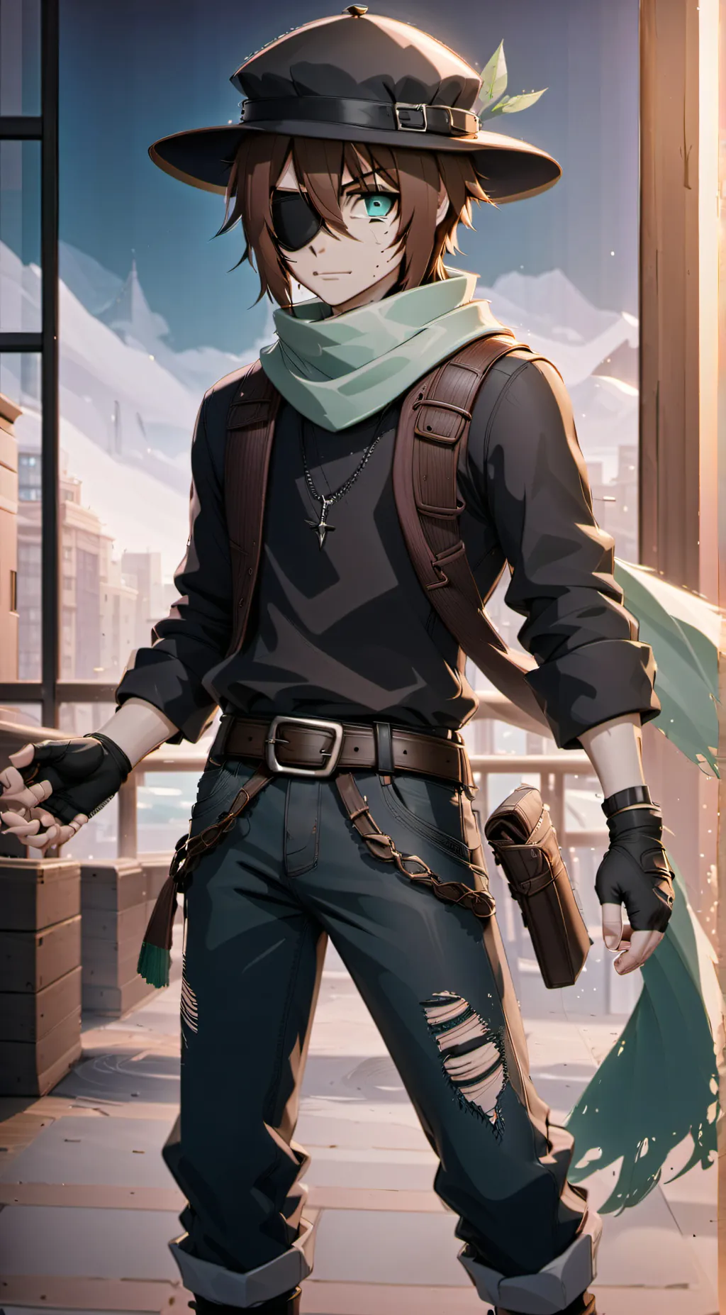 ai character: One's Fear background
