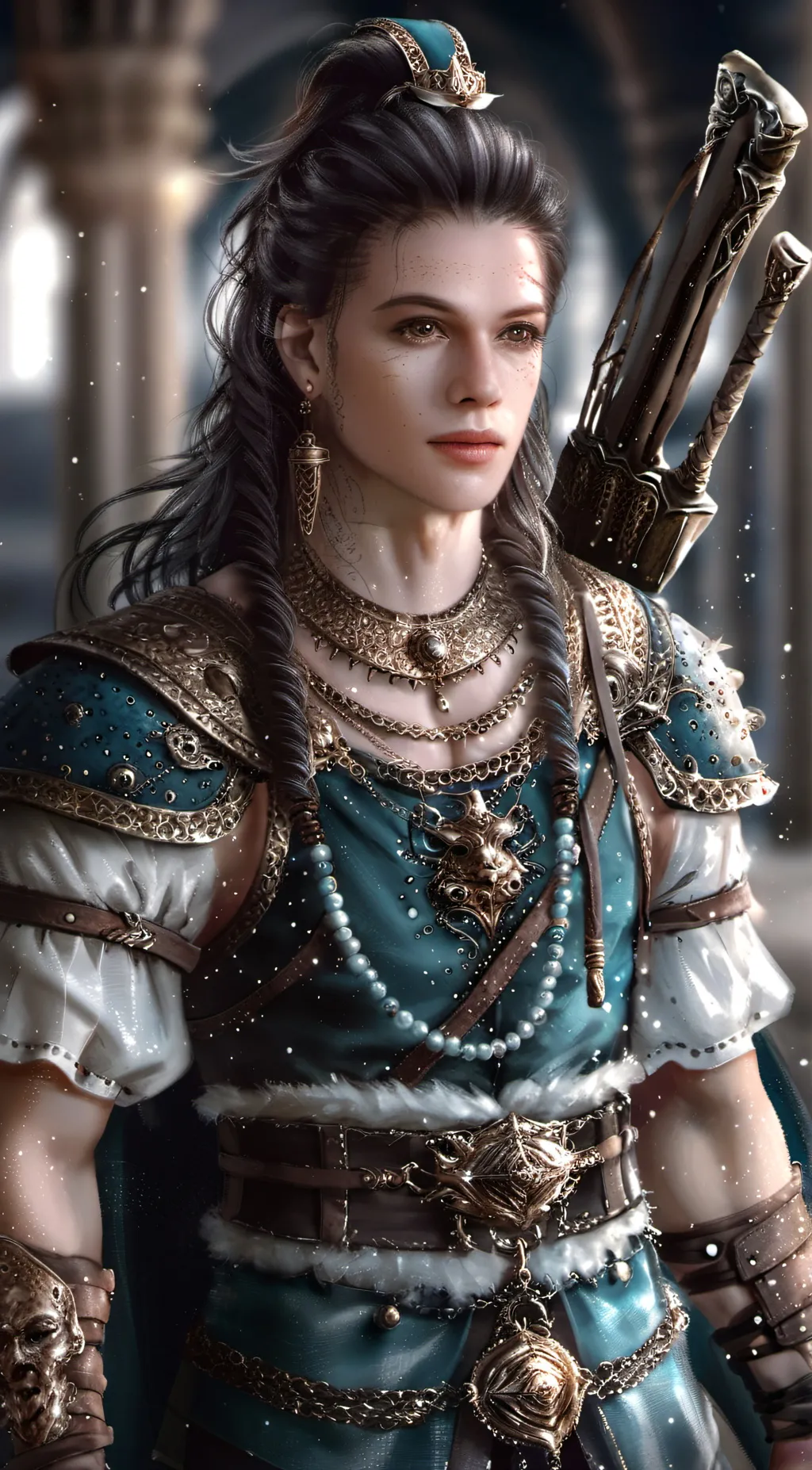 ai character: Aaron  background