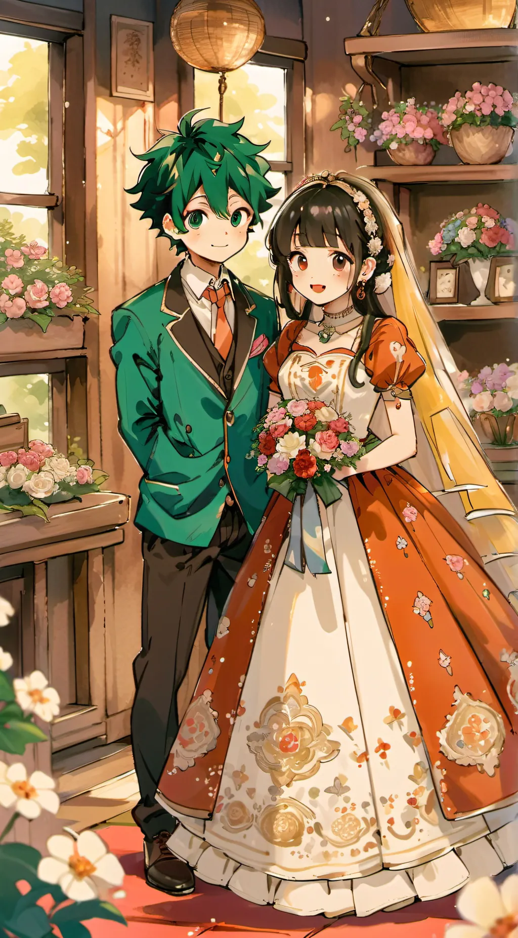 ai character: Mha background