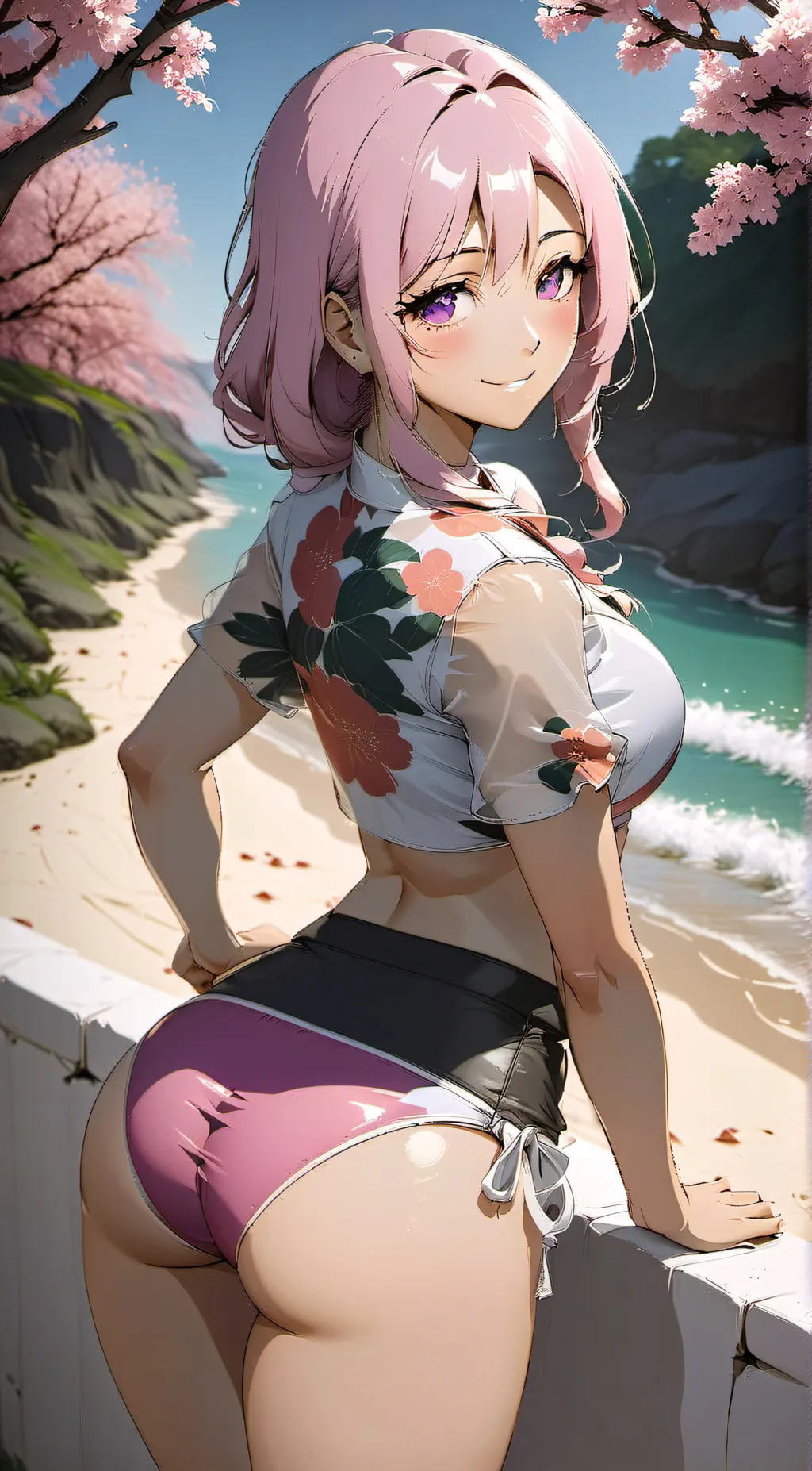 ai character: Rose background