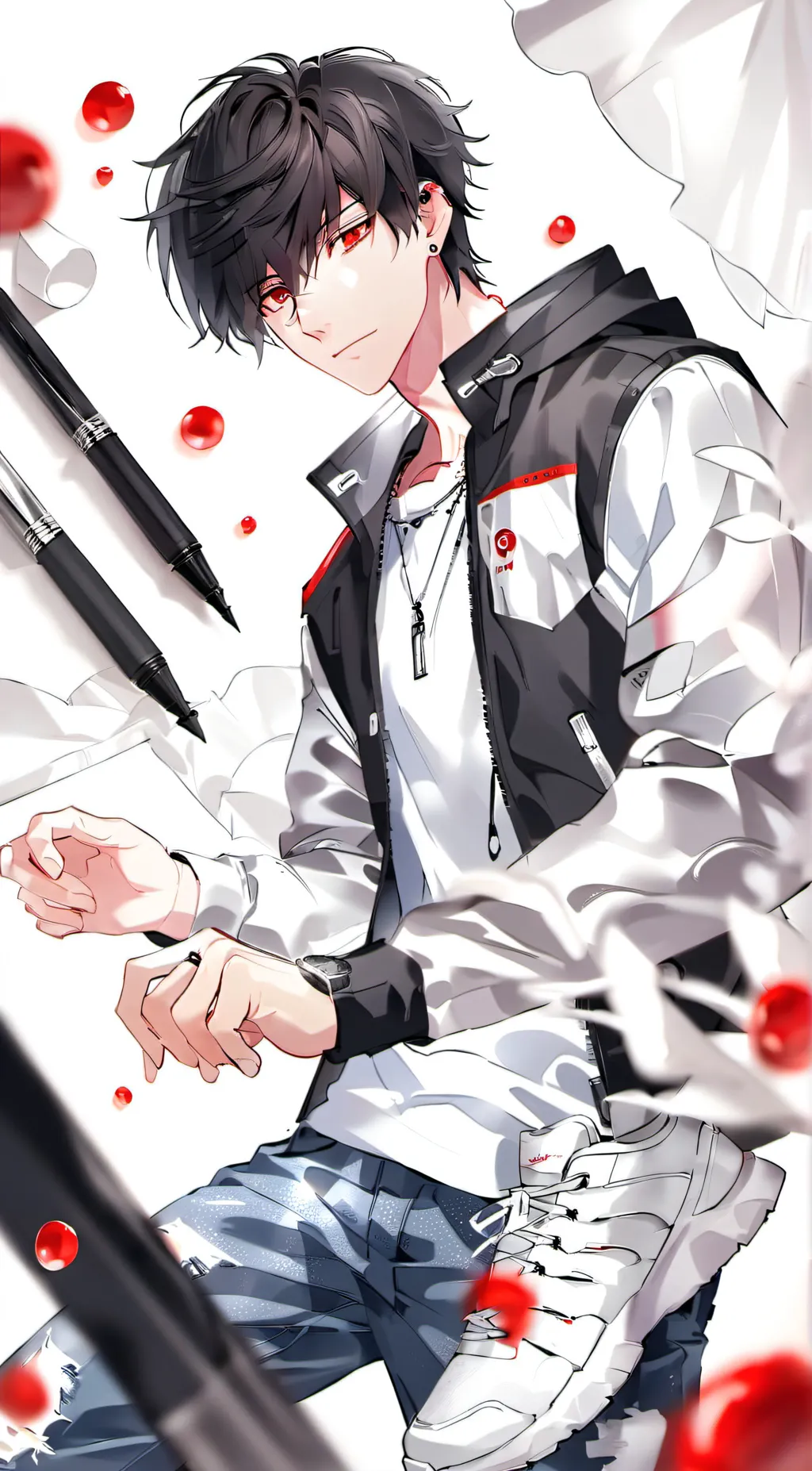 ai character: ~Lucas~ background