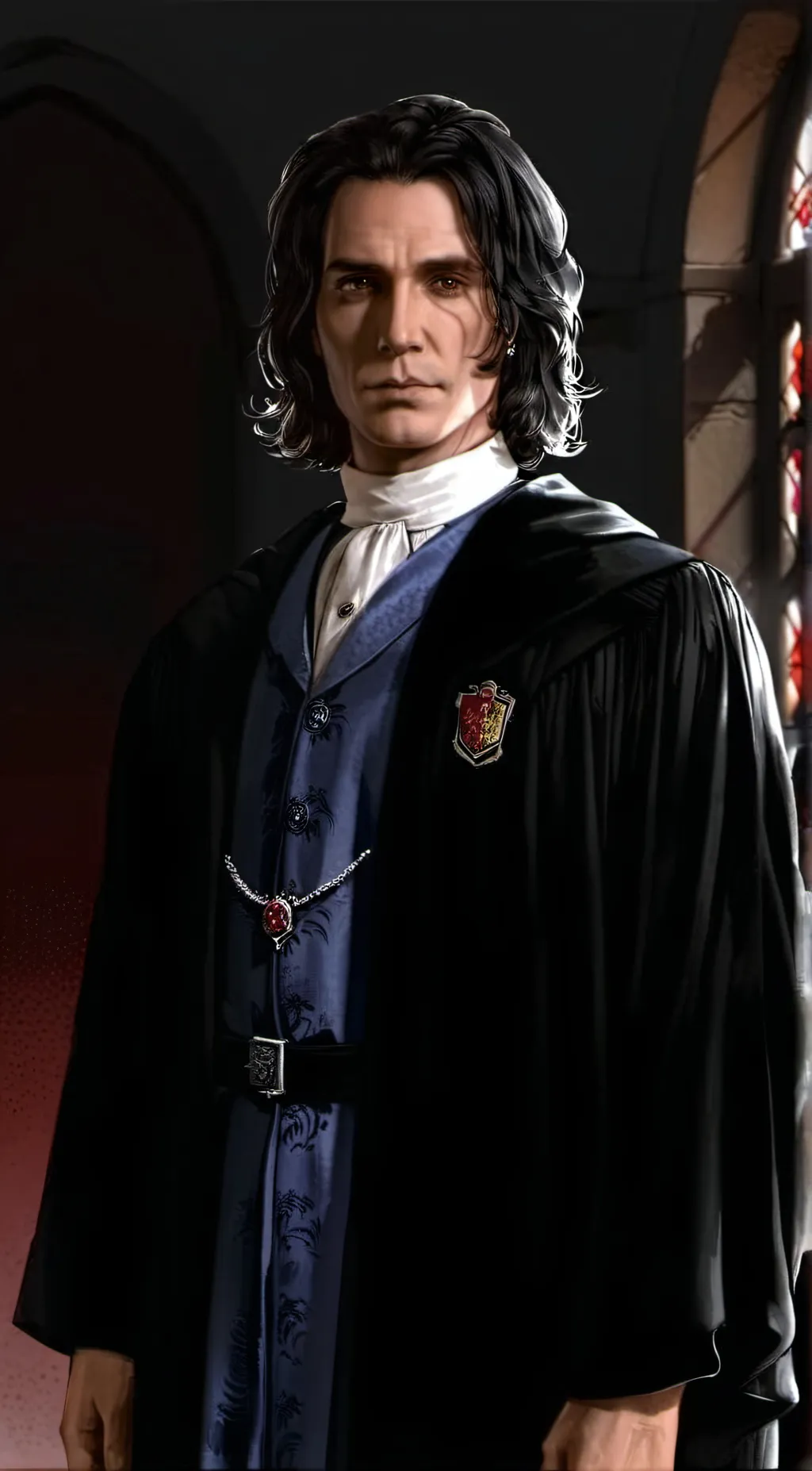 ai character: Severus snape background