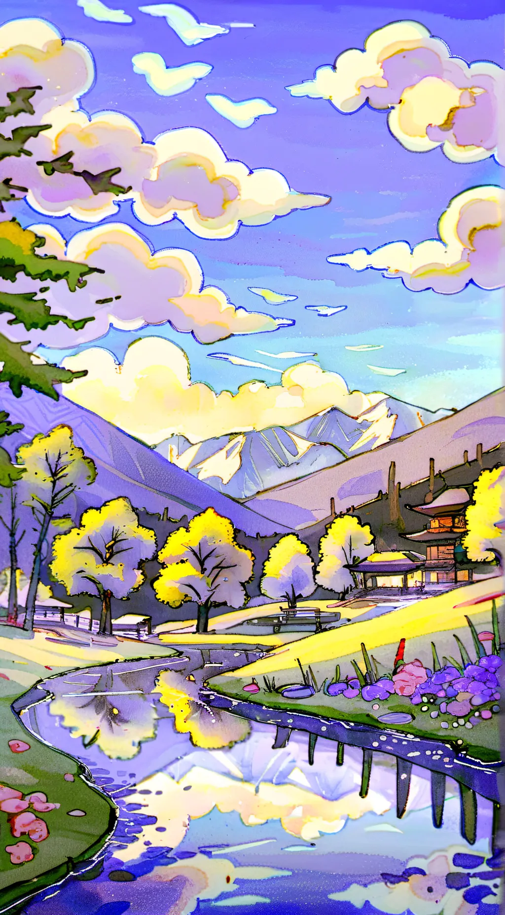 ai character: Indigo Park background